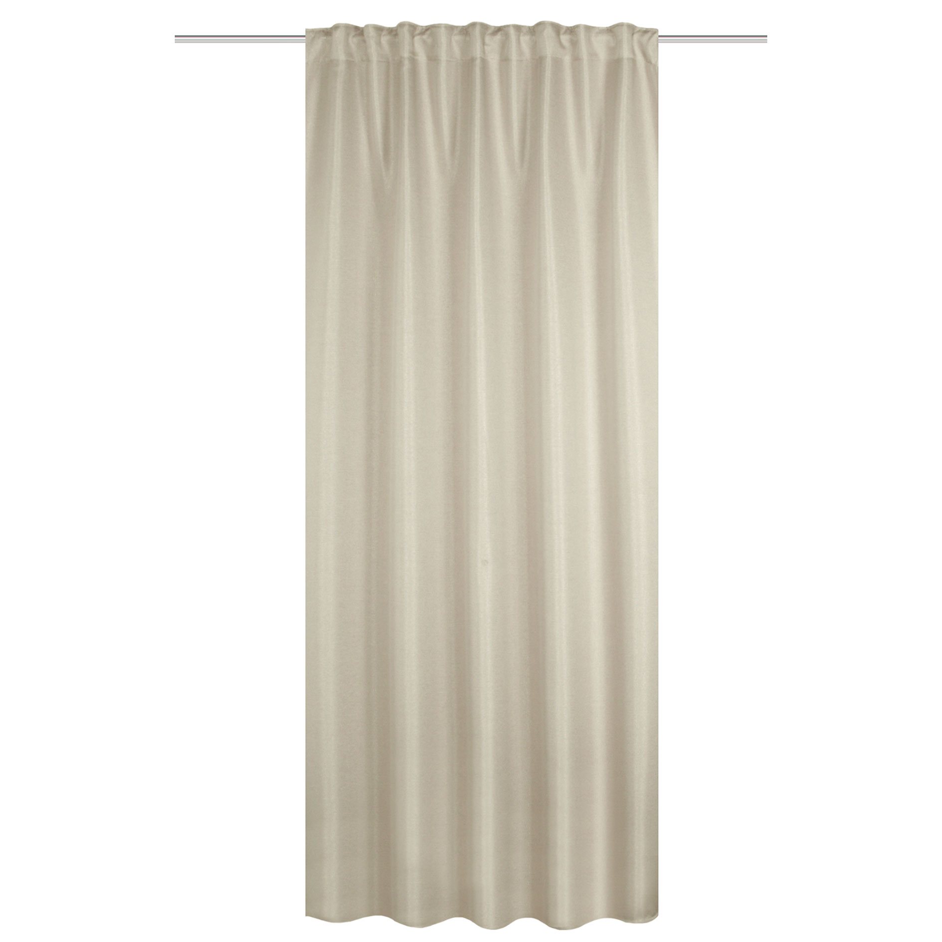 Kombibandschal JOHN - taupe - verdunkelnd - 135x225 cm