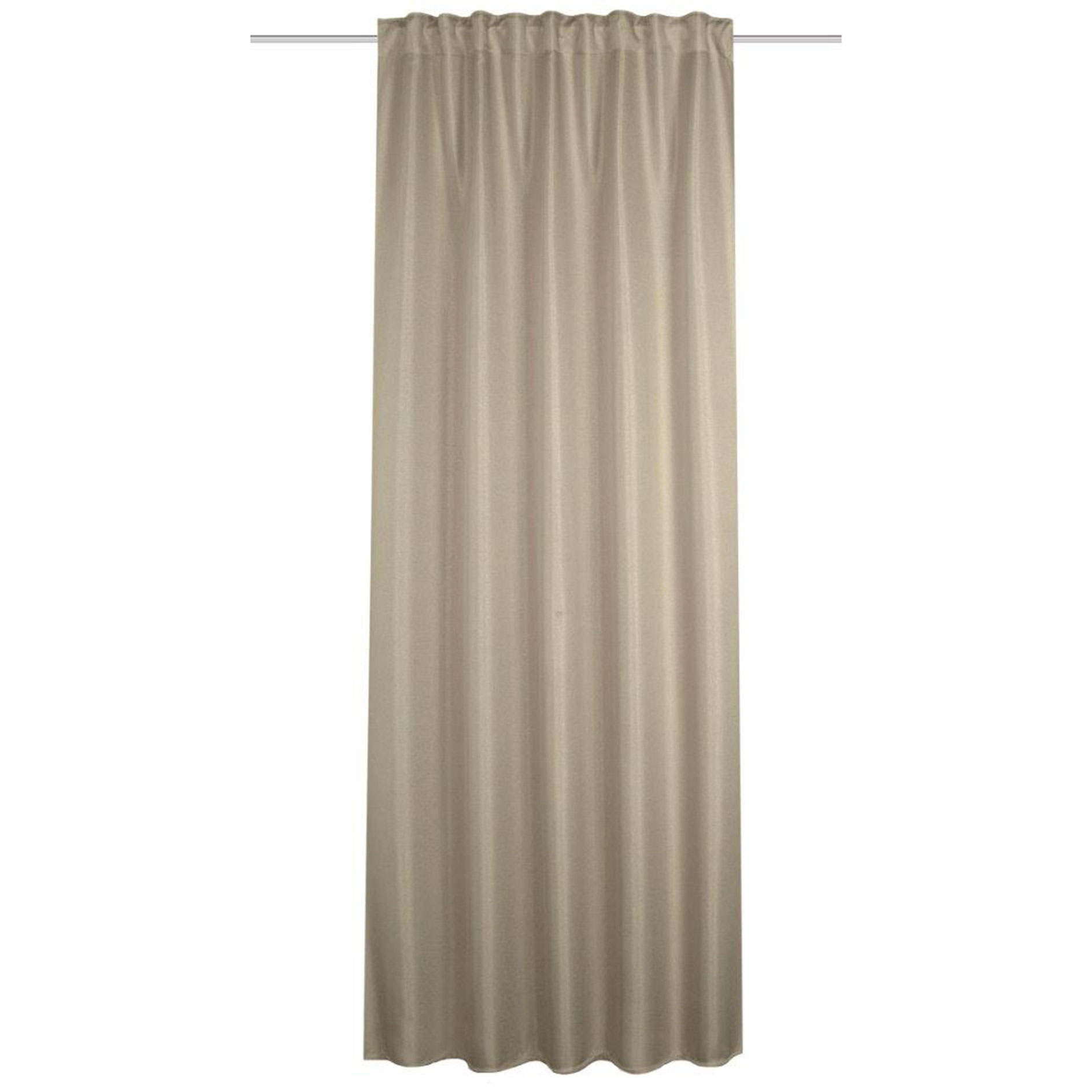 Kombibandschal JOHN - taupe - verdunkelnd - 135x245 cm