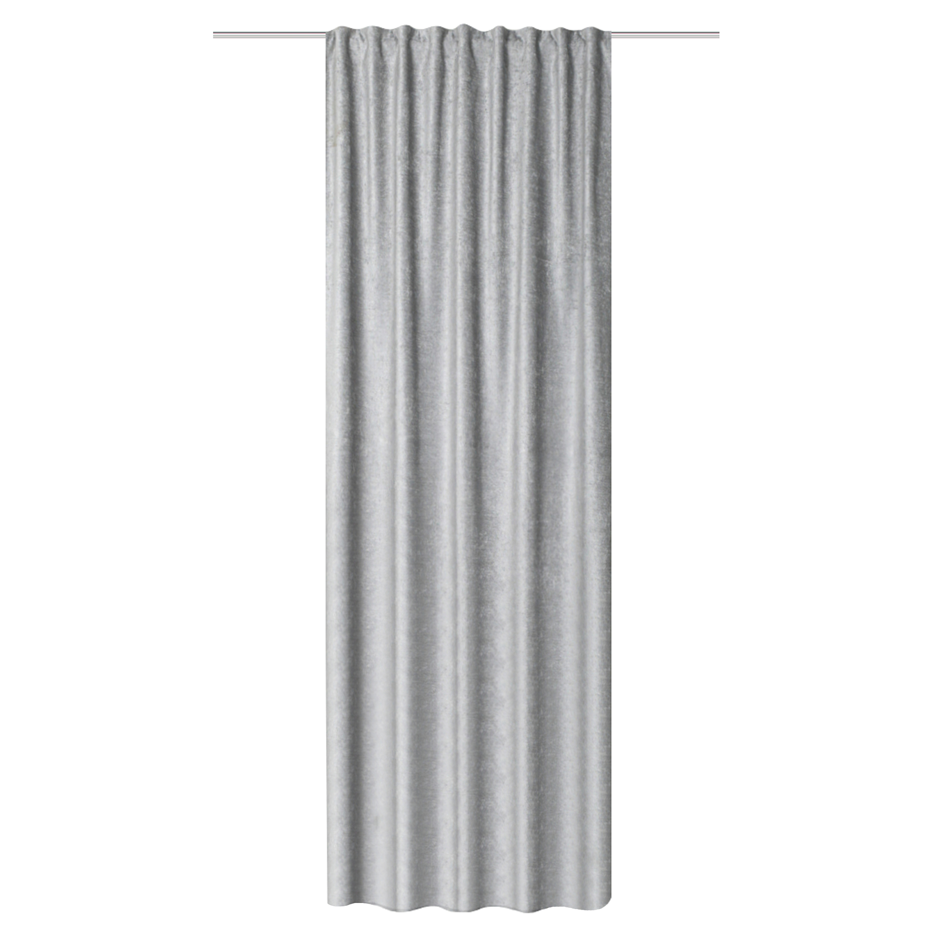 Kombibandschal THERMO - grau - 135x245 cm