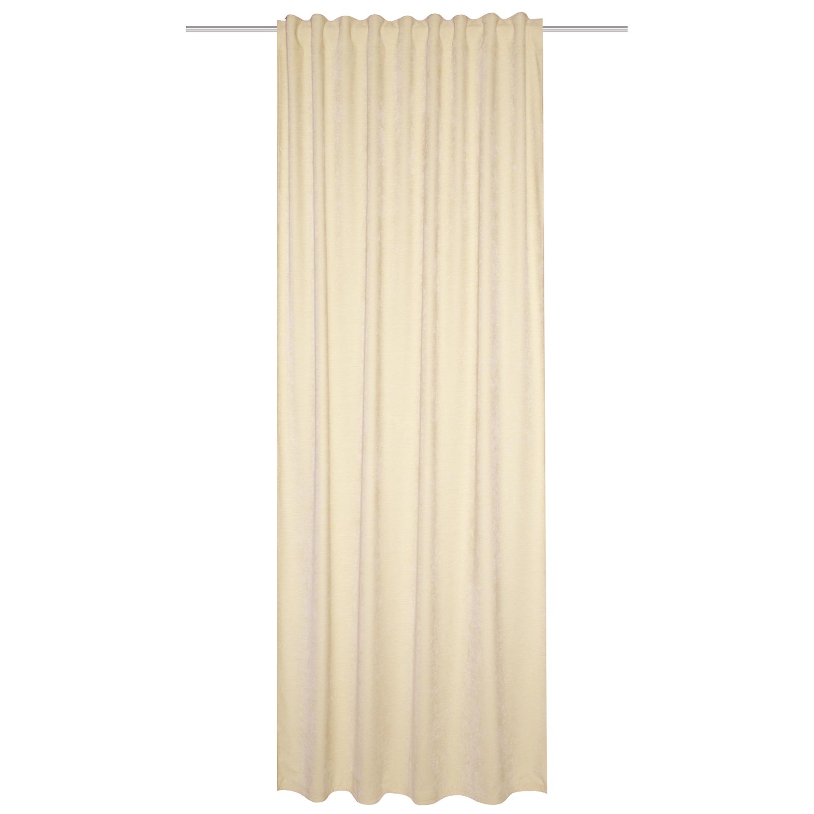 Kombibandschal WOLLY - creme - Thermo-Chenille - 245x135 cm