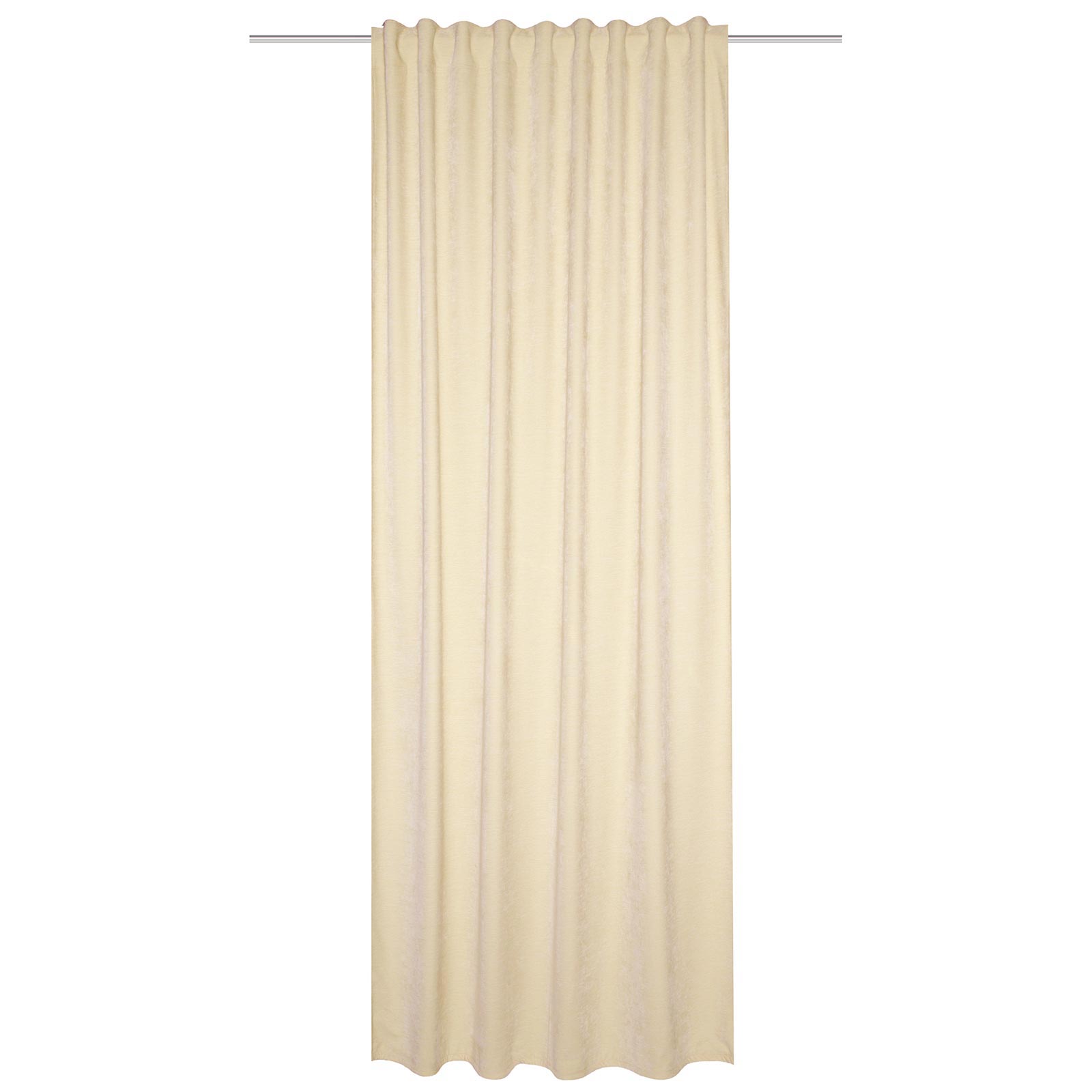 Kombibandschal WOLLY - creme - Thermo-Chenille - 295x135 cm