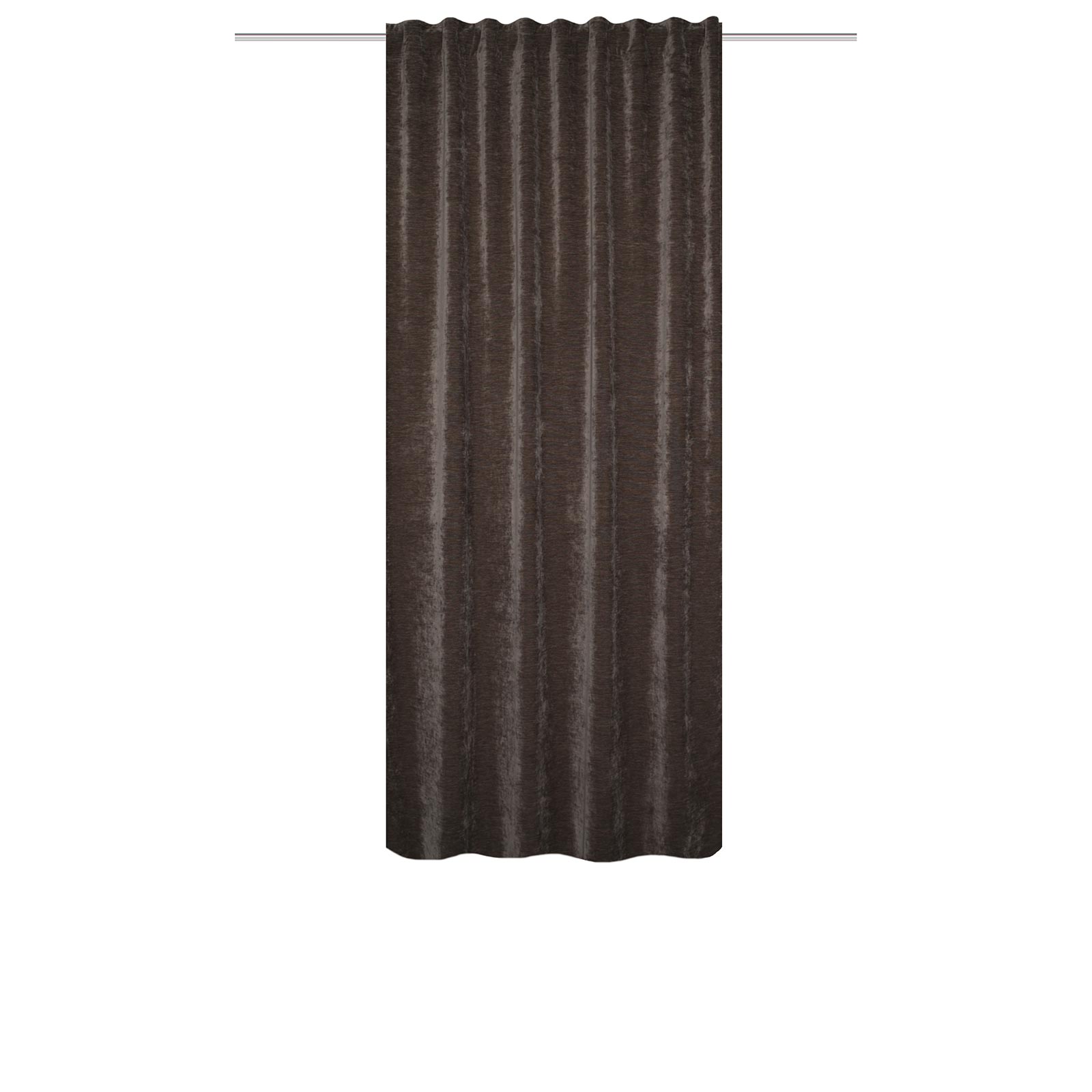 Kombibandschal WOLLY - stein - Thermo-Chenille - 175x135 cm