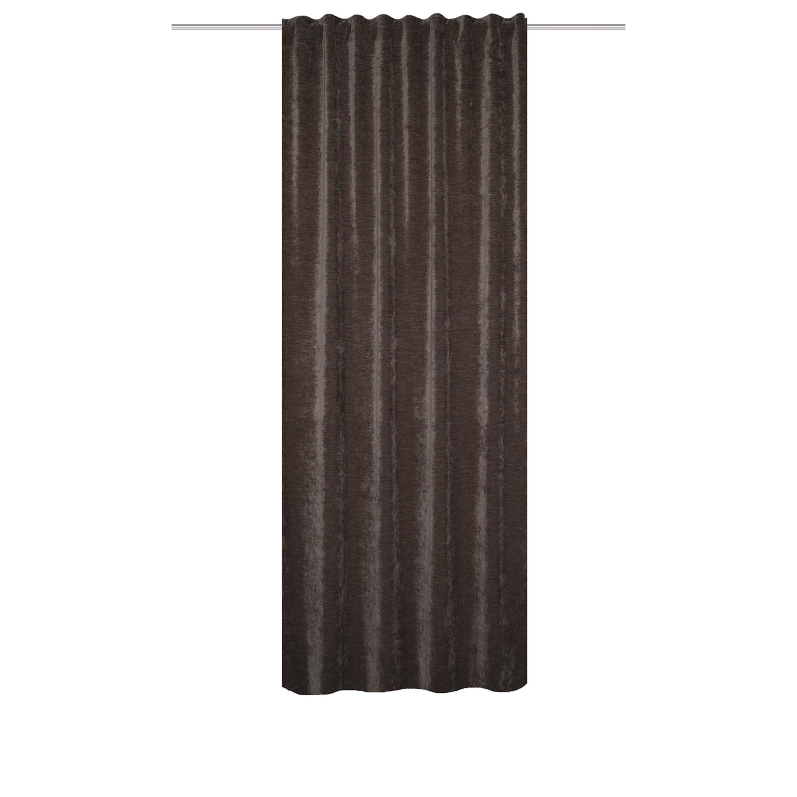 Kombibandschal WOLLY - stein - Thermo-Chenille - 225x135 cm