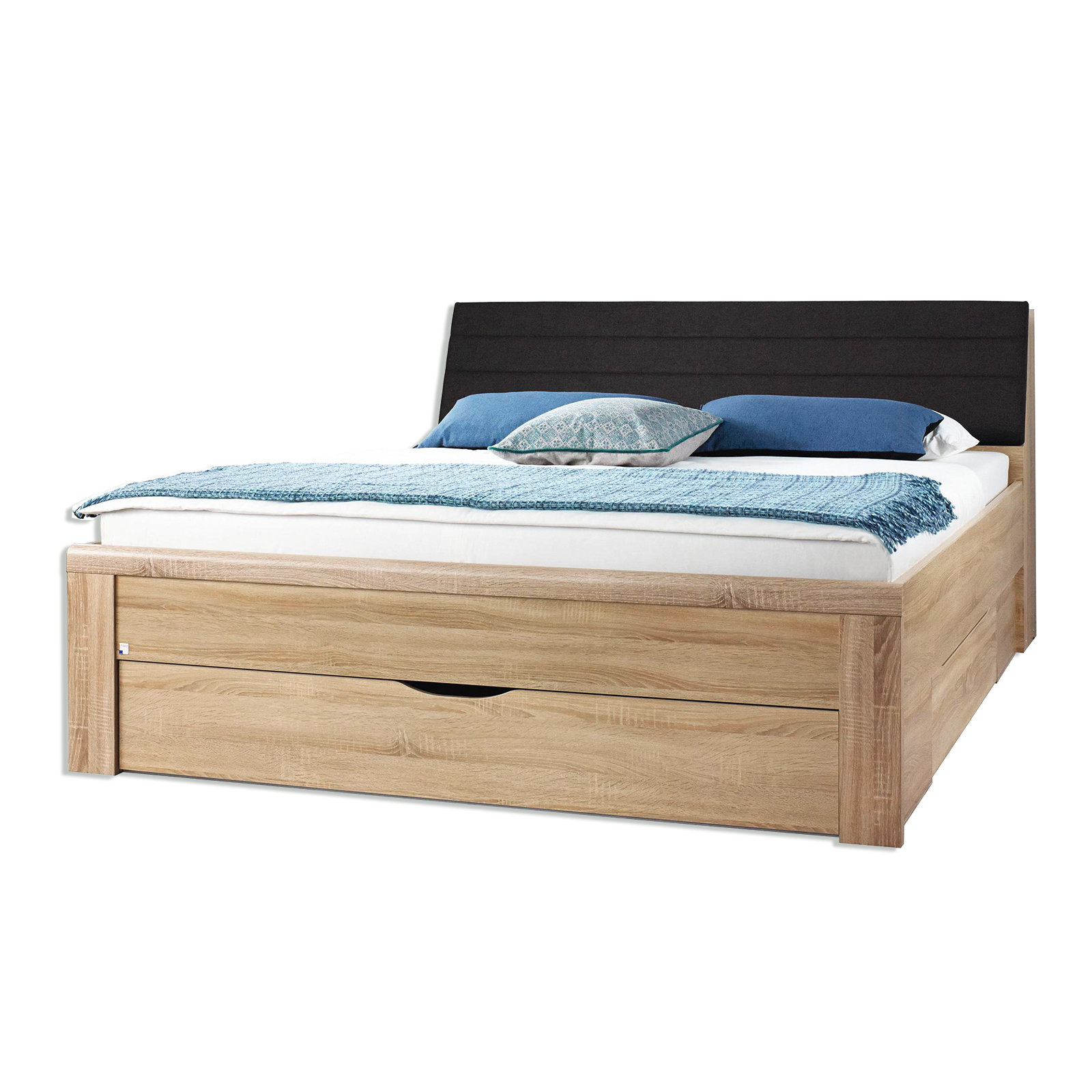 Komfortbett - Sonoma Eiche - 180x200 cm