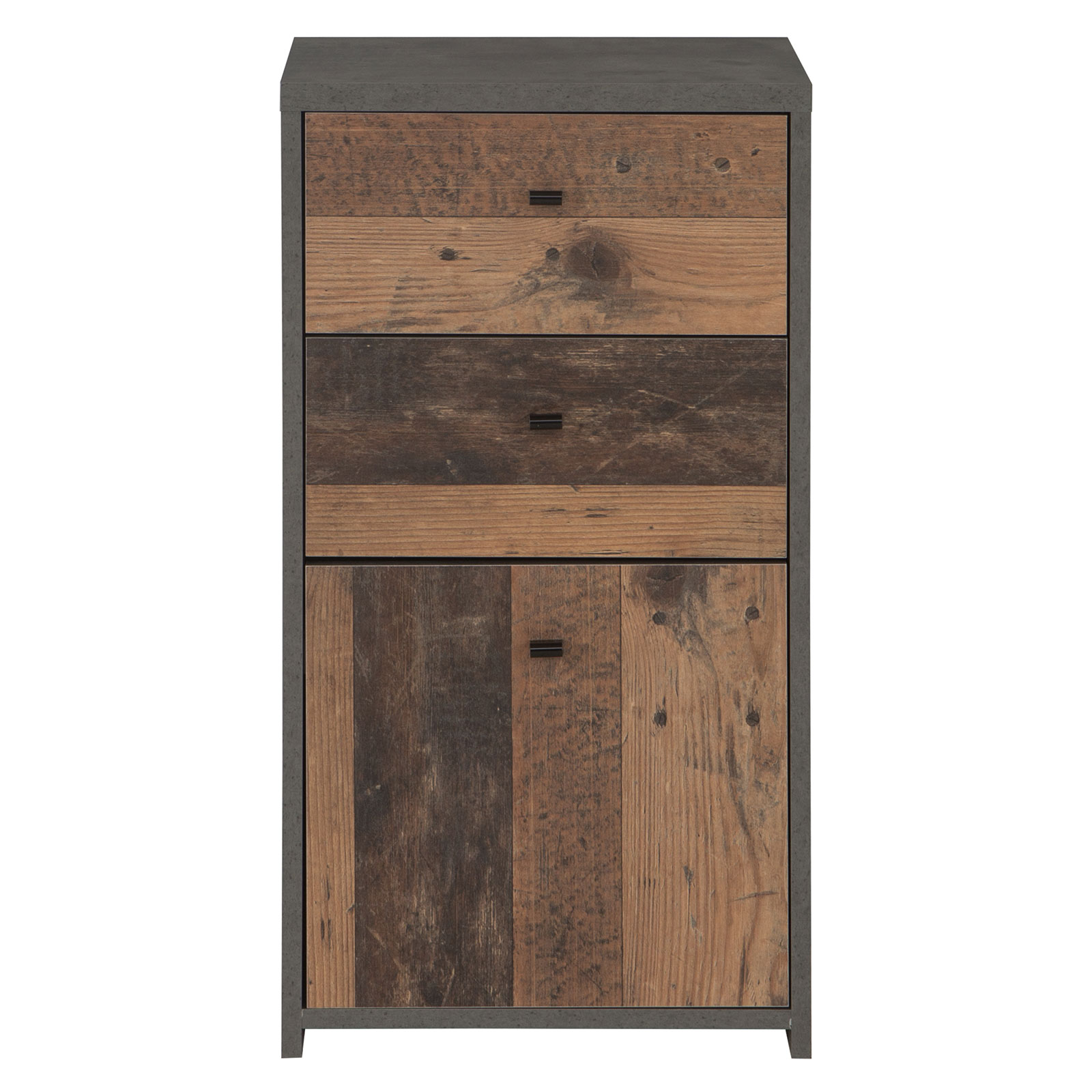 beistelltisch weiß 40cm Mangoholz Massivholz modern preiswert Eiswürfelform:Block XL