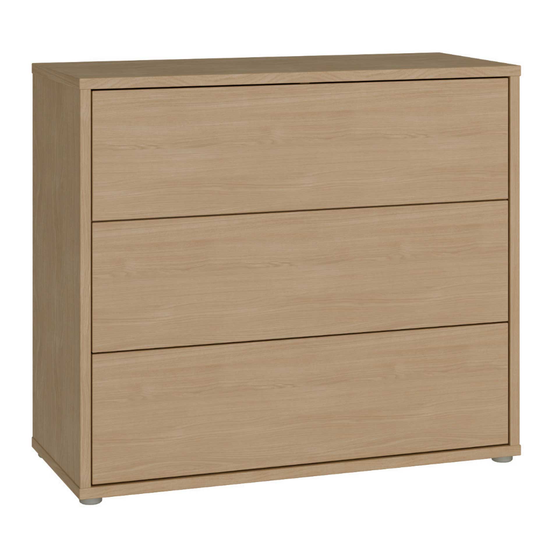 Kommode - Elegancia Eiche - 3 Schubkästen - 95 cm