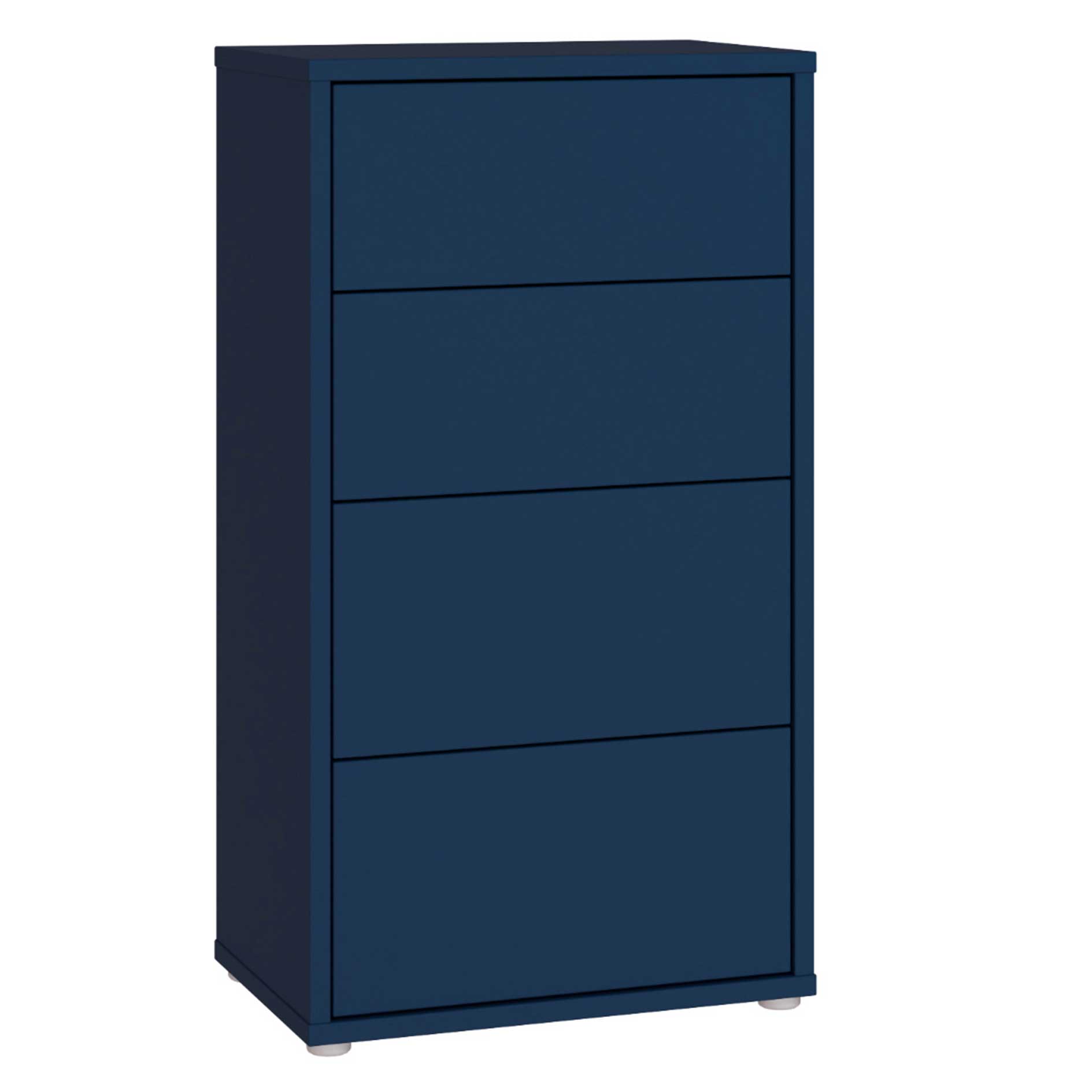 Kommode - nachtblau - 4 Schubkästen - 55 cm