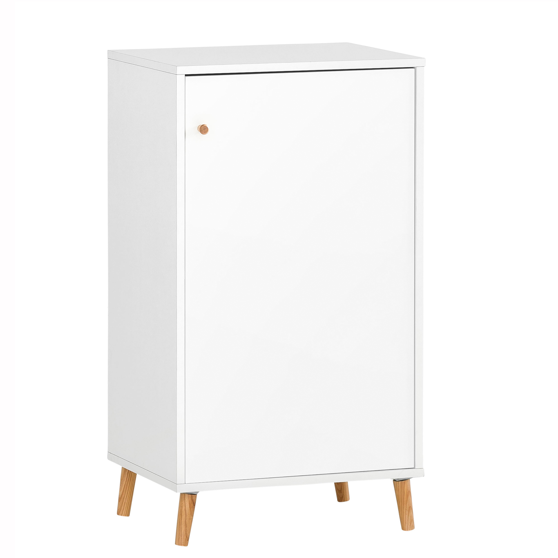 Kommode - perlweiß - 50 cm