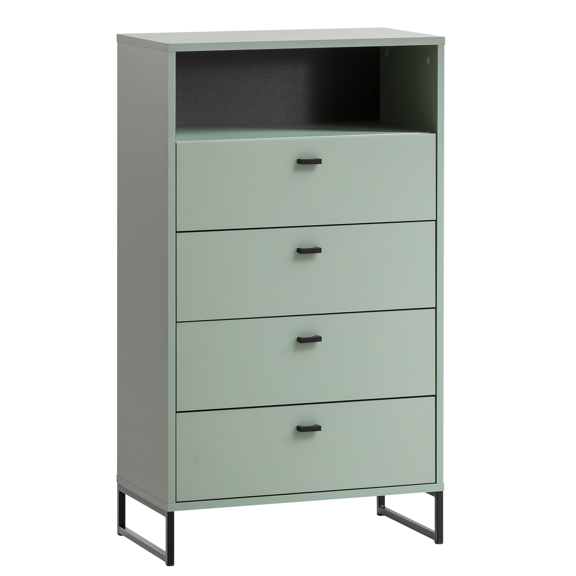 Kommode - pistazie - 4 Schubkästen