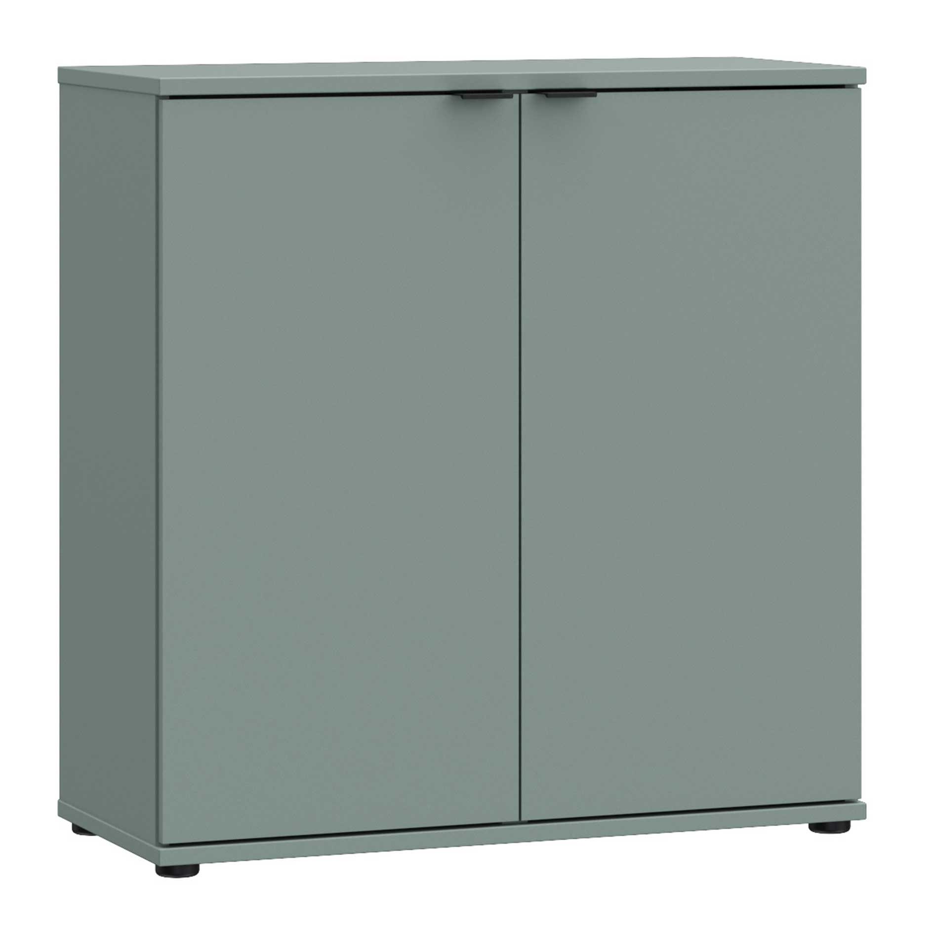 Kommode - salbei - 2 Türen - 80 cm