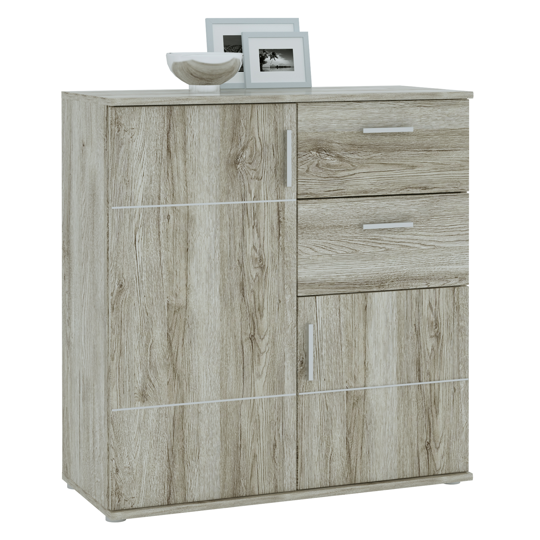 Kommode - Sandeiche - 88 cm breit