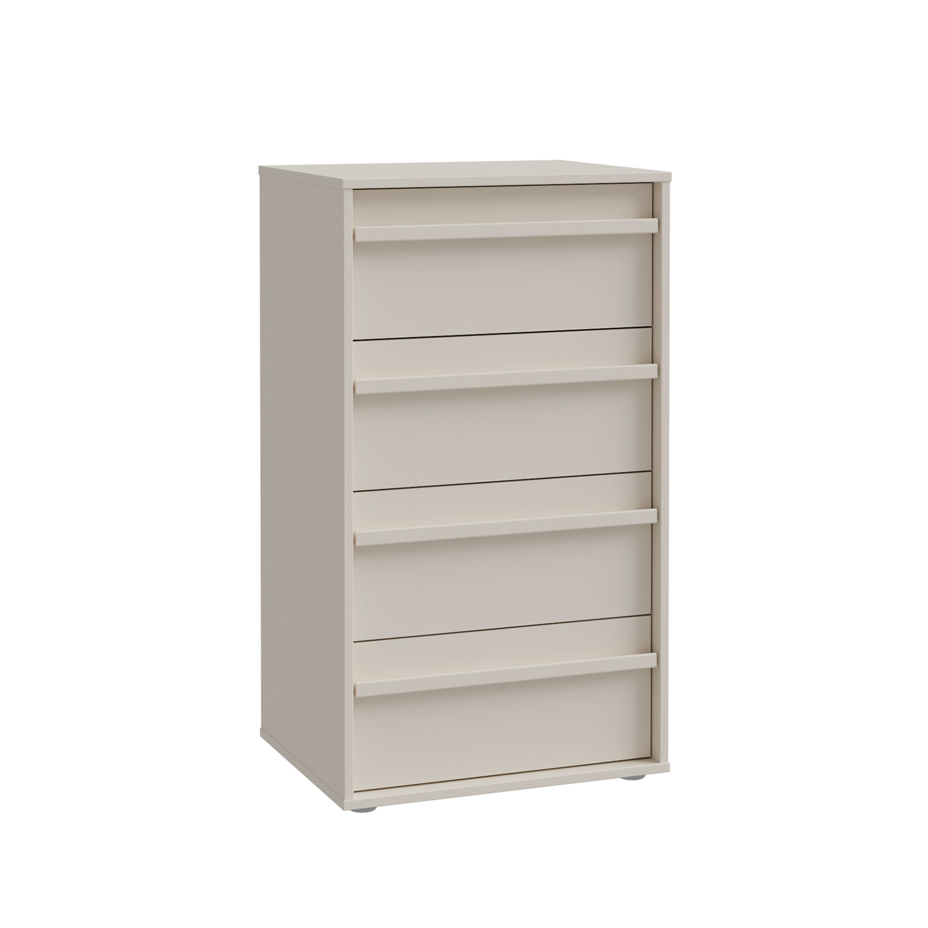 Kommode - sandfarben - 94 cm hoch