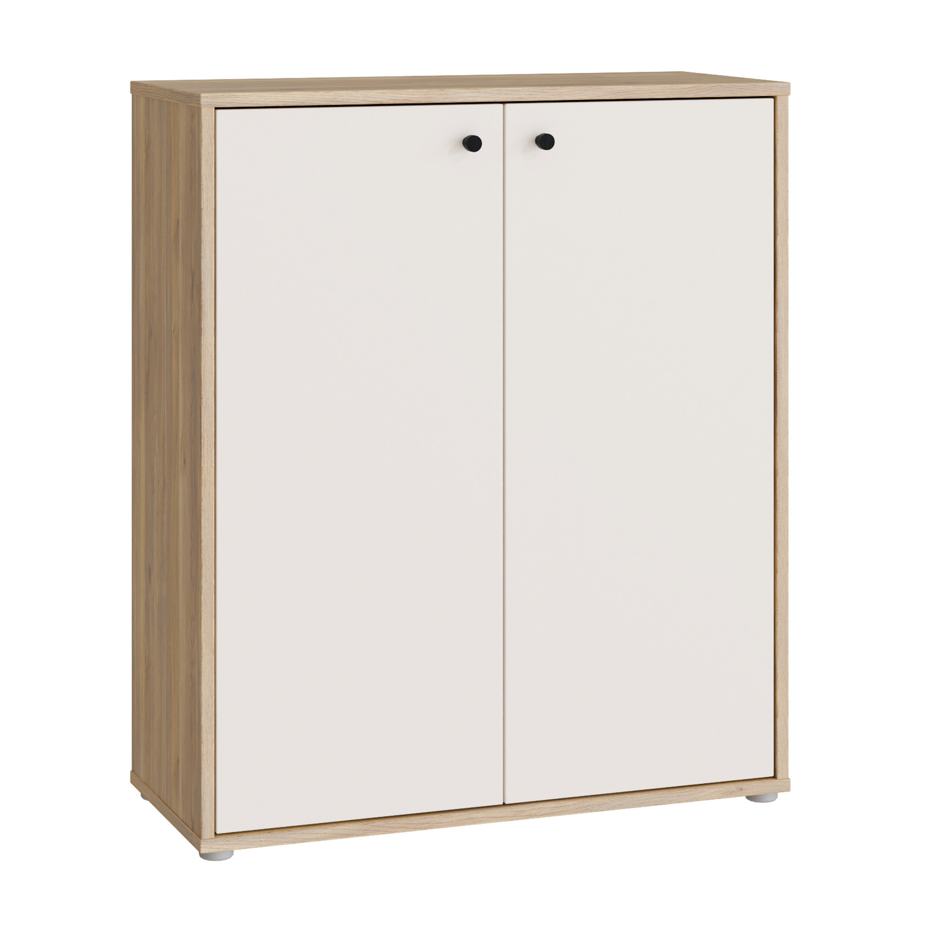 Kommode - sandrfarben - Mauvella Eiche - 84 cm breit