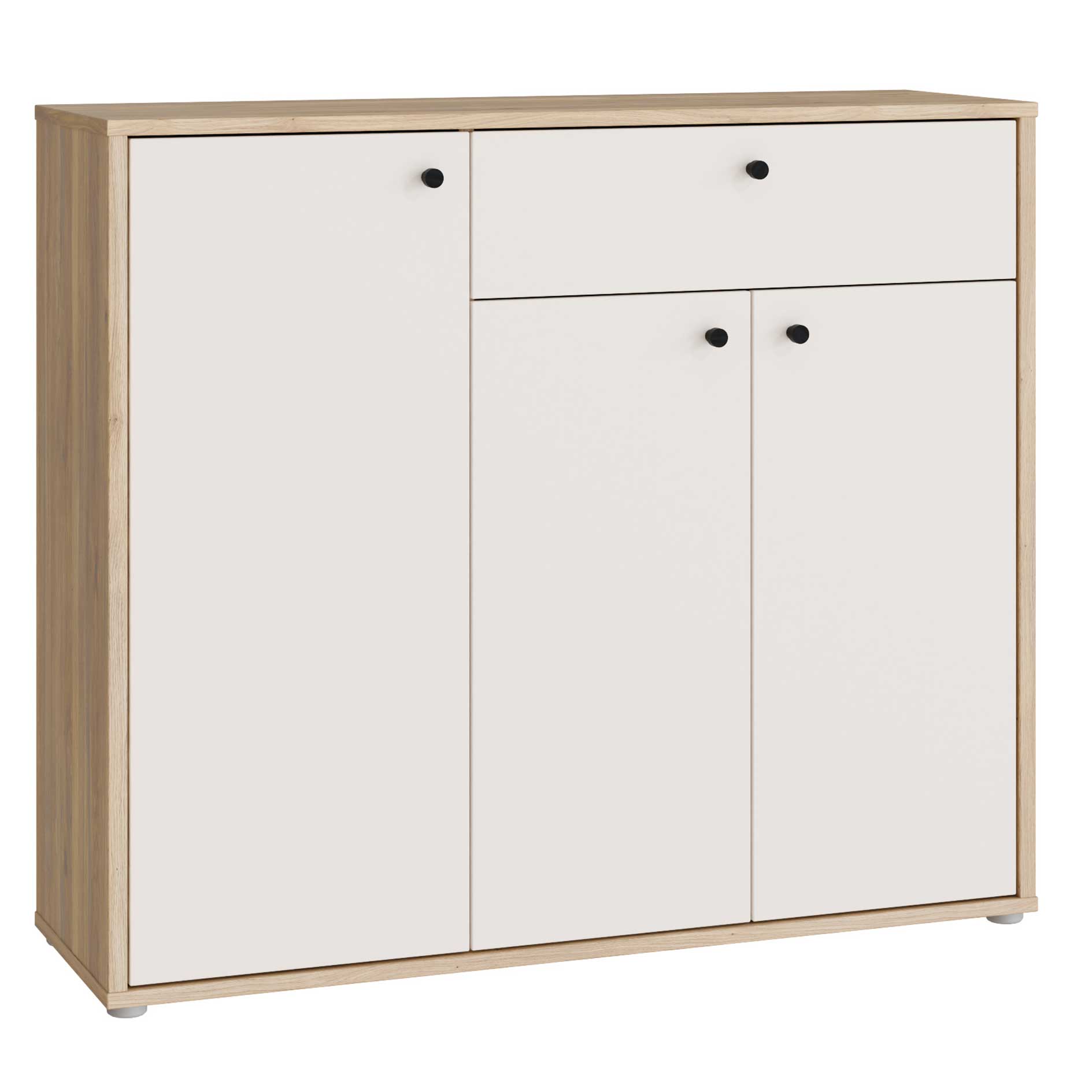 Kommode - sandrfarben - Mauvella Eiche - 84 cm breit