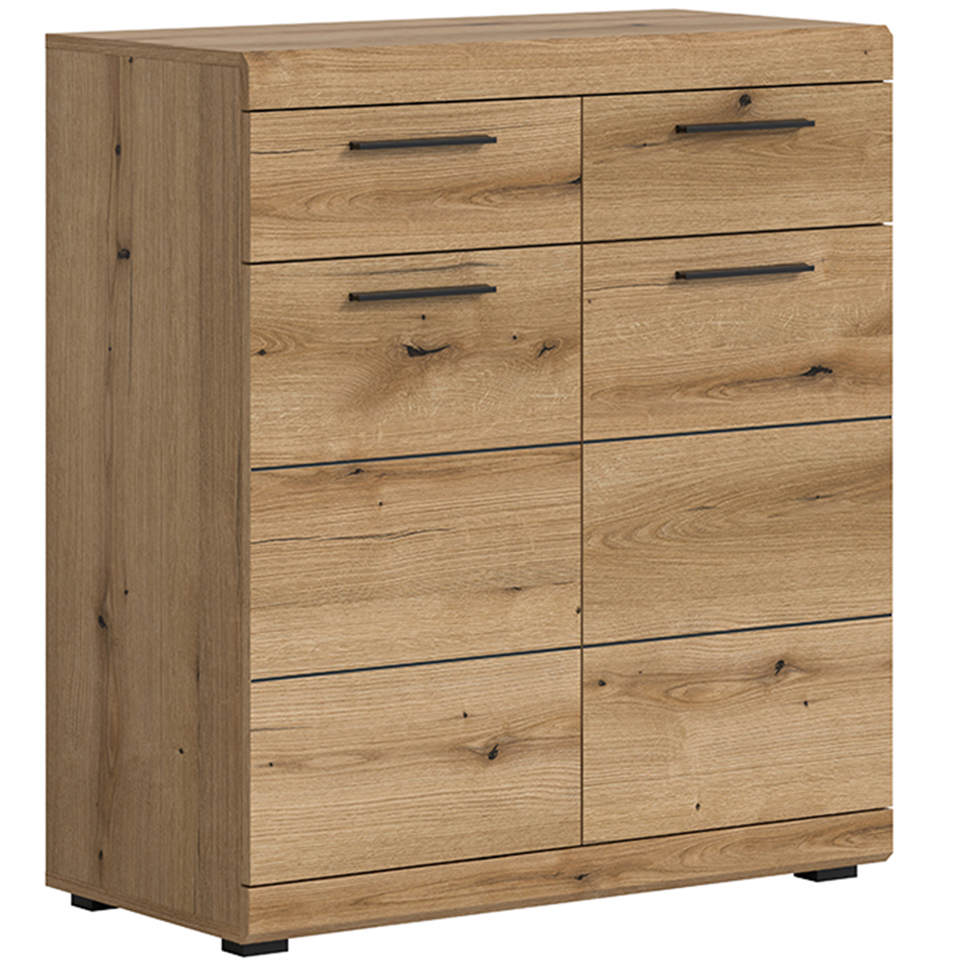 Kommode SCOUT - Evoke Eiche - 90 cm