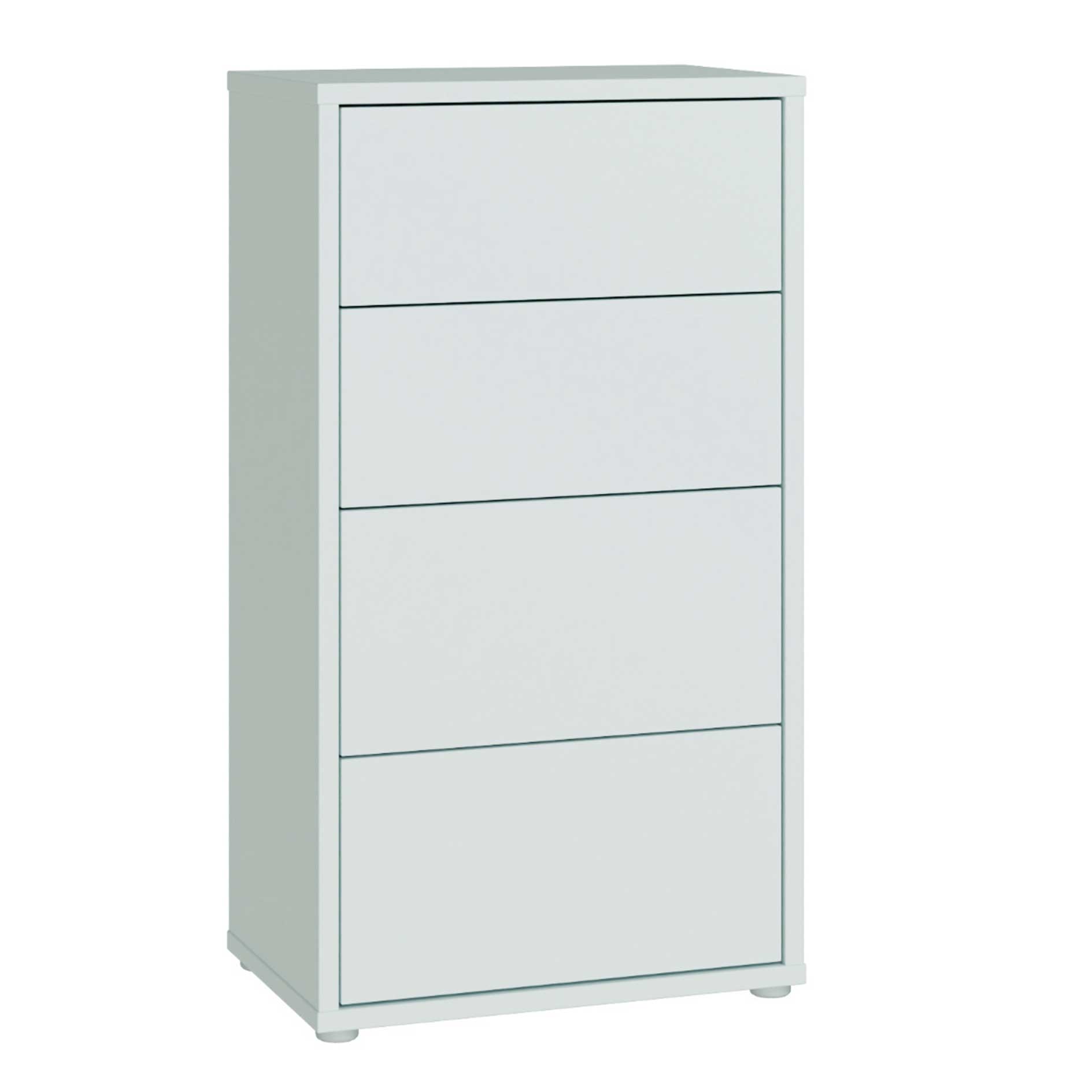 Kommode - secret grey - 4 Schubkästen - 55 cm