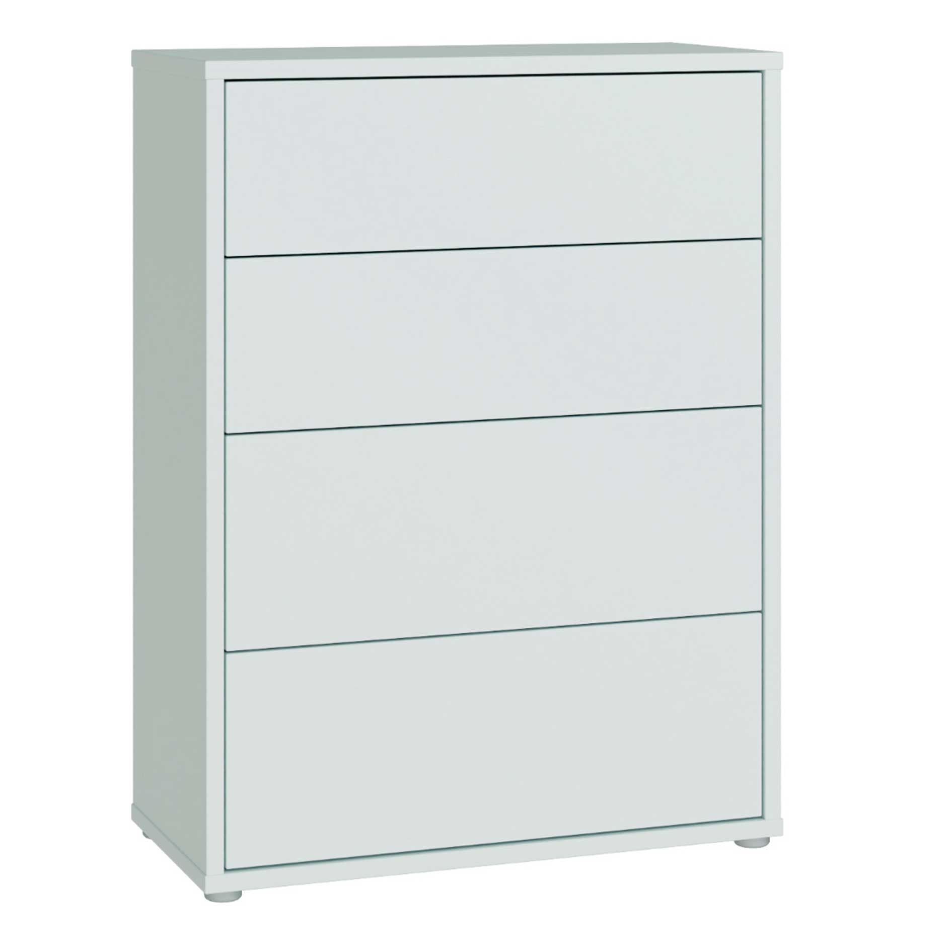 Kommode - secret grey - 4 Schubkästen - 75 cm