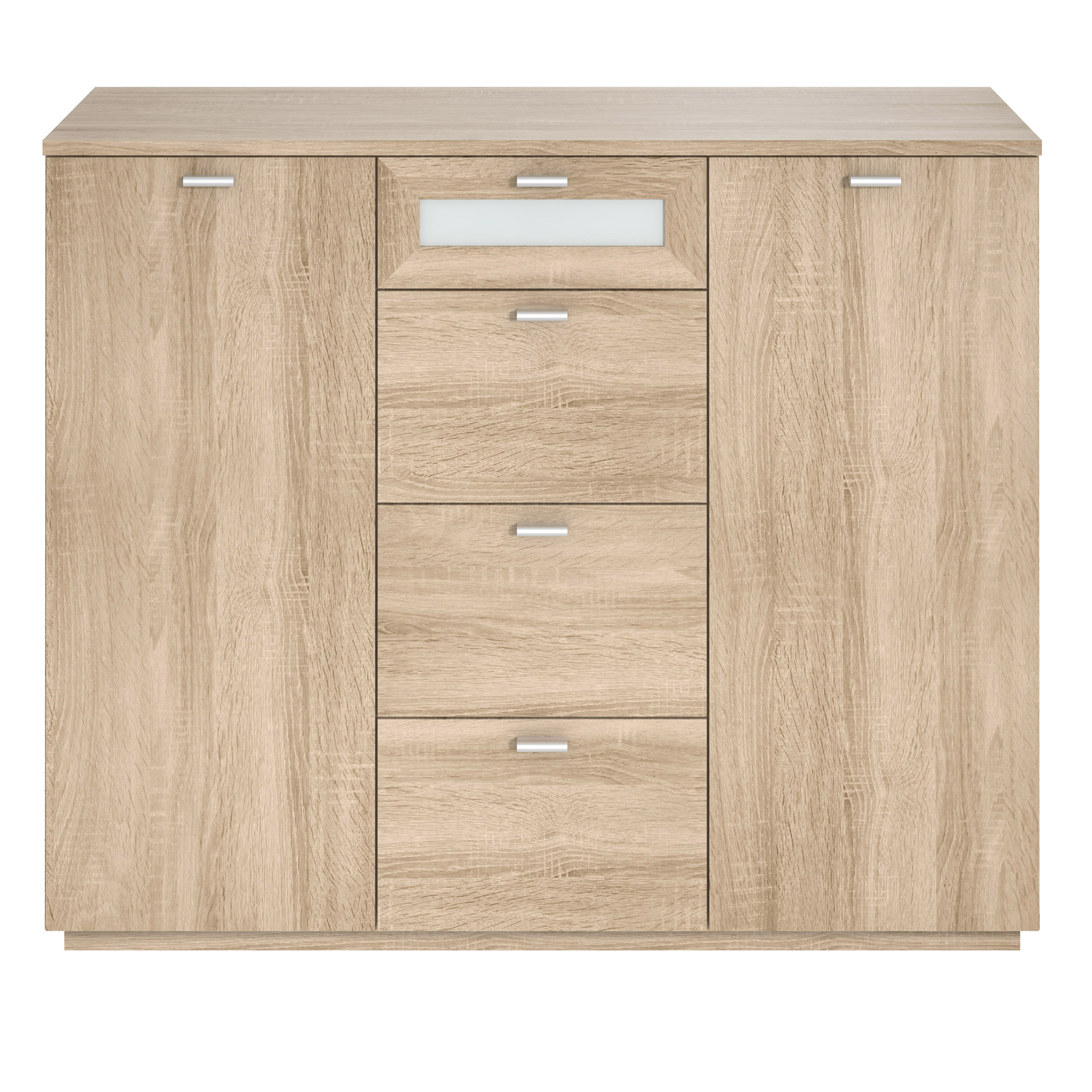 Kommode - Sonoma Eiche - 119,5 cm breit