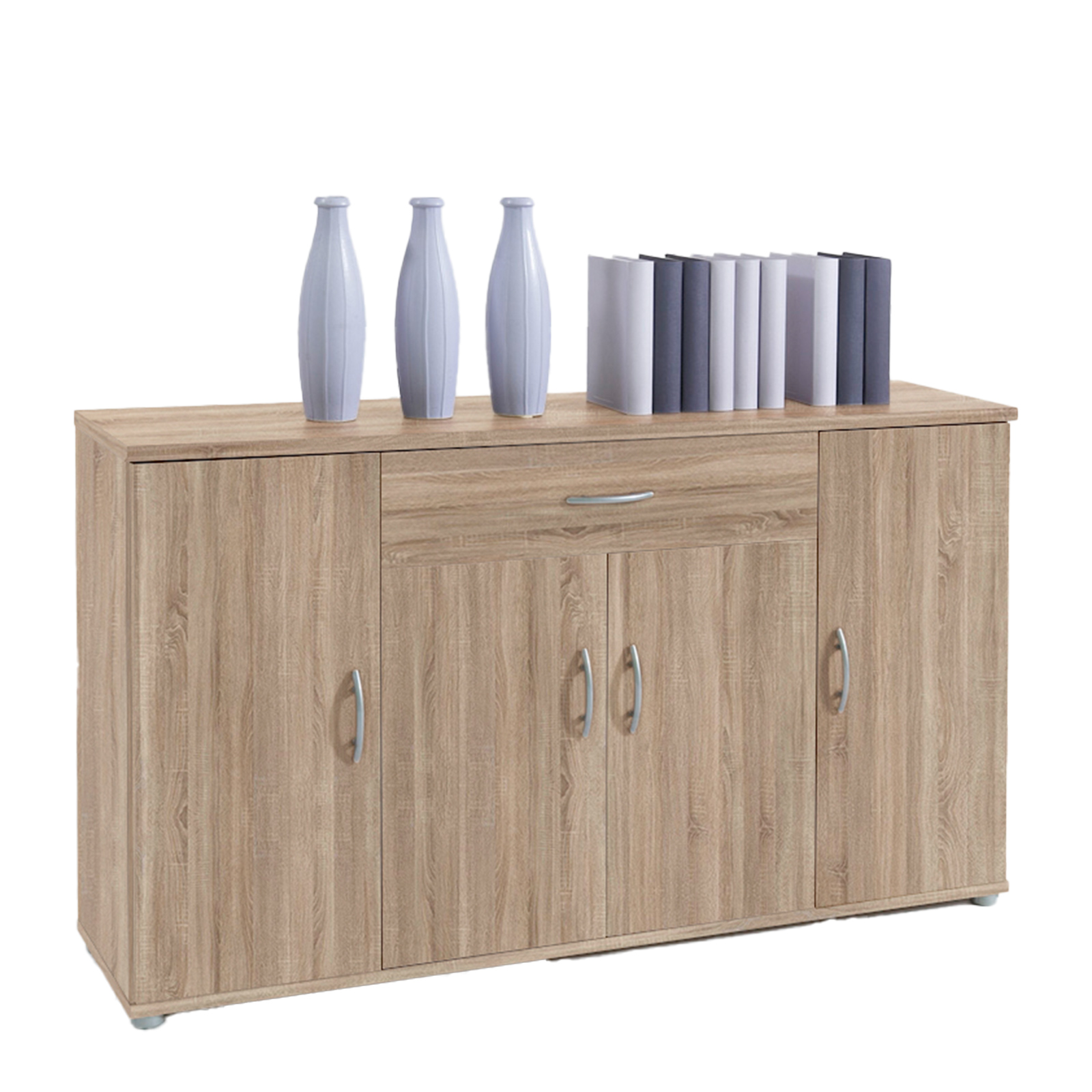 Kommode Sonoma Eik 60X41X76 Cm Konstruert Tre main image 0