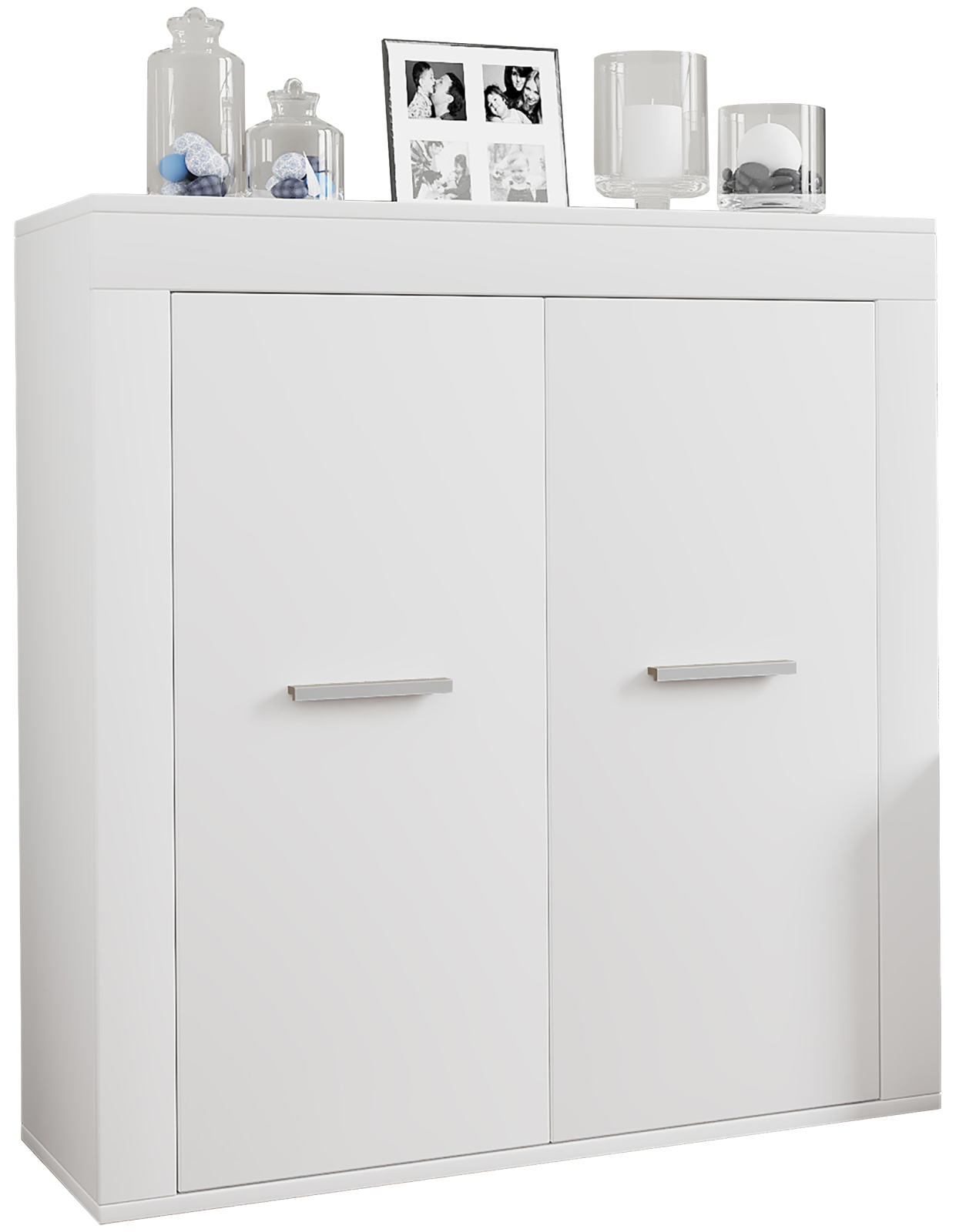 Kommode USILO - weiß - 80 cm breit
