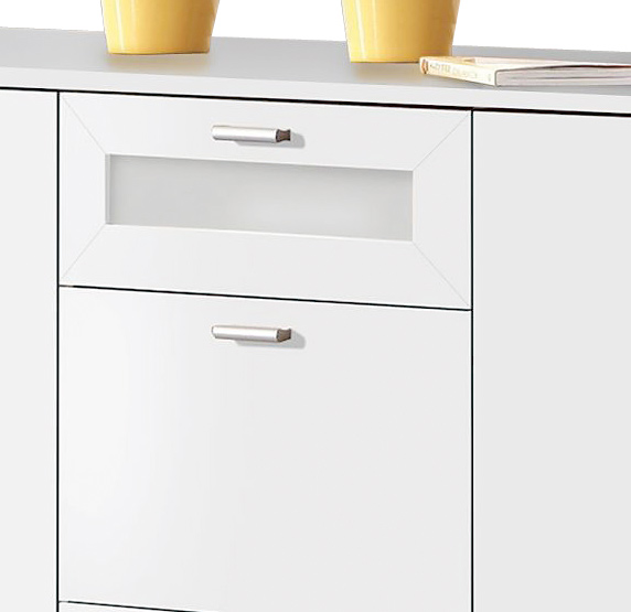 Kommode - weiß - 119,5 cm breit