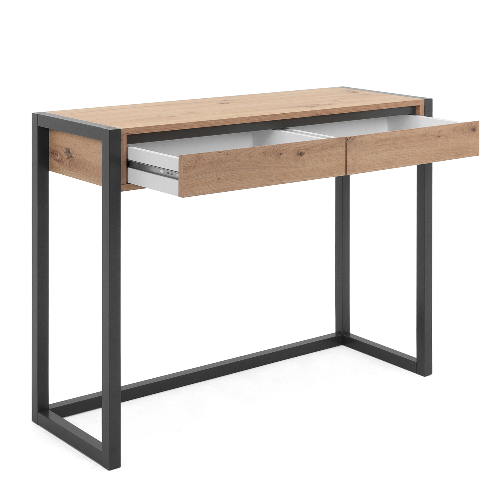 Konsole DENVER - Artisan Eiche - anthrazit - 100 cm