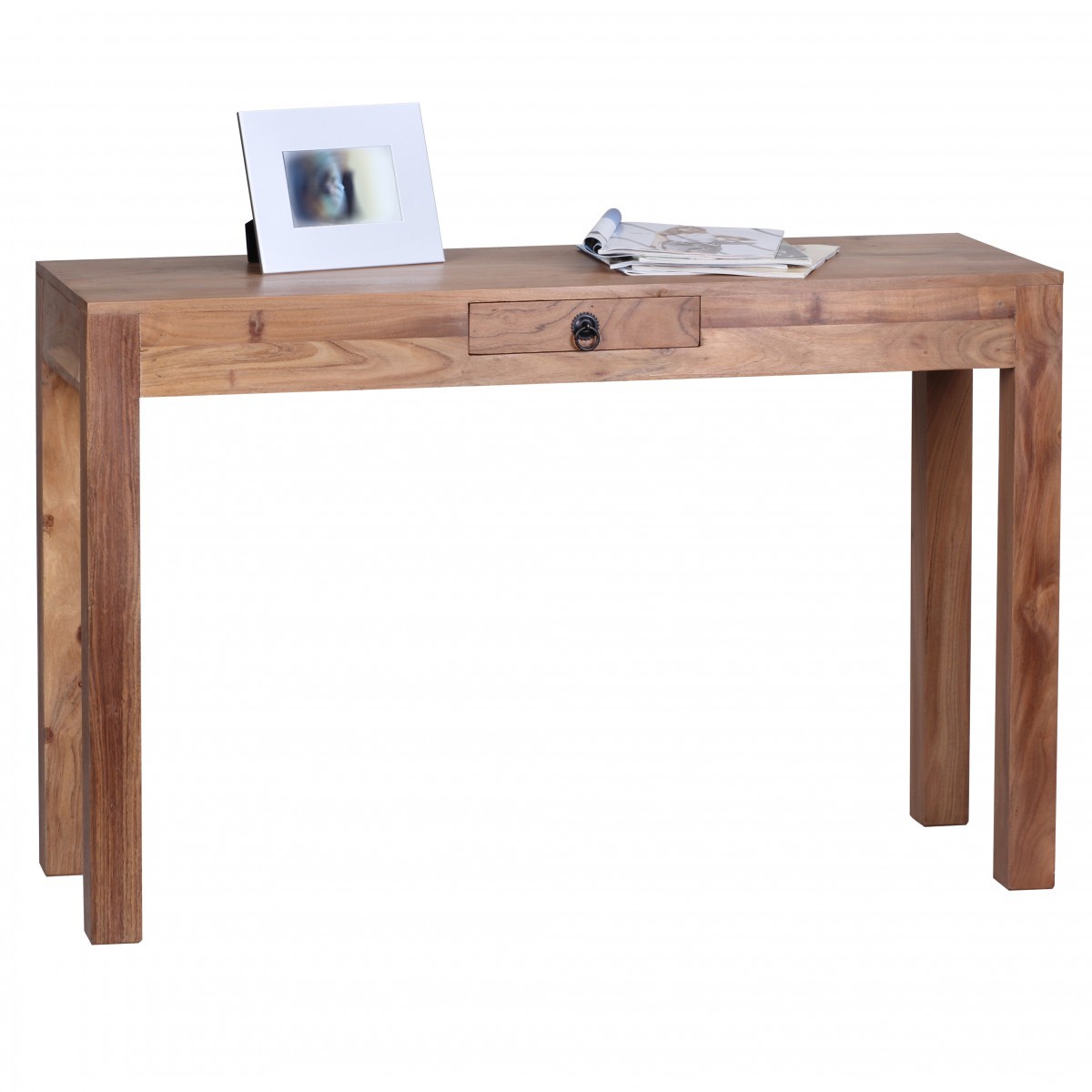 Konsolentisch - Akazie massiv lackiert - 120 cm