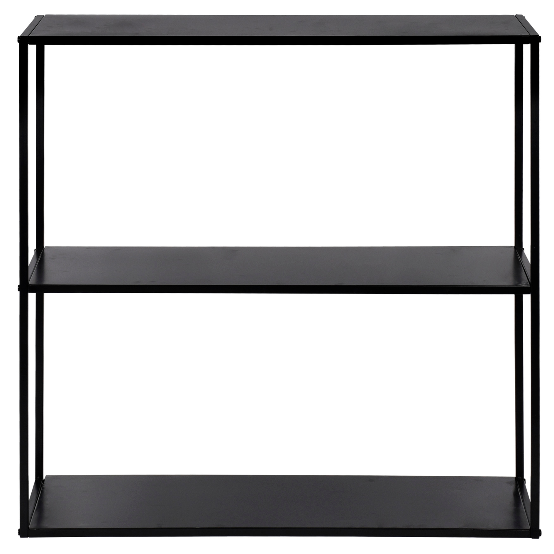 Konsolentisch - schwarz - Metall - 80 cm hoch