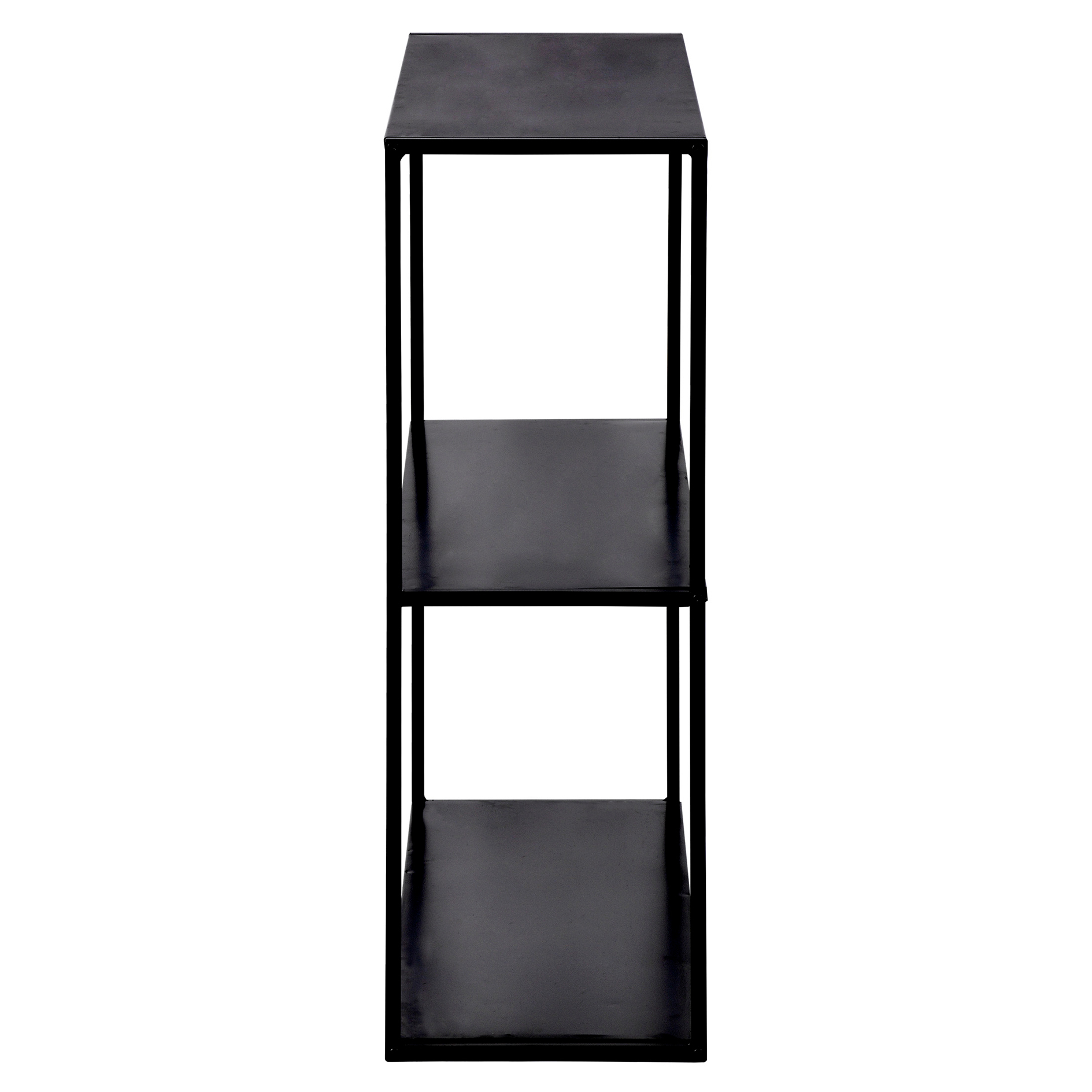 Konsolentisch - schwarz - Metall - 80 cm hoch