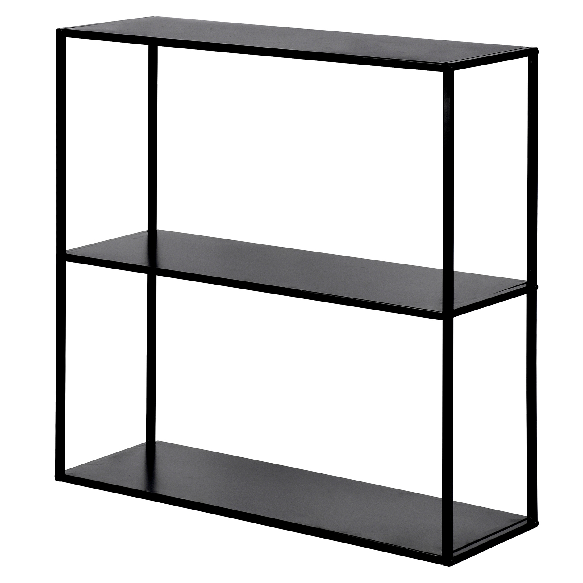 Konsolentisch - schwarz - Metall - 80 cm hoch