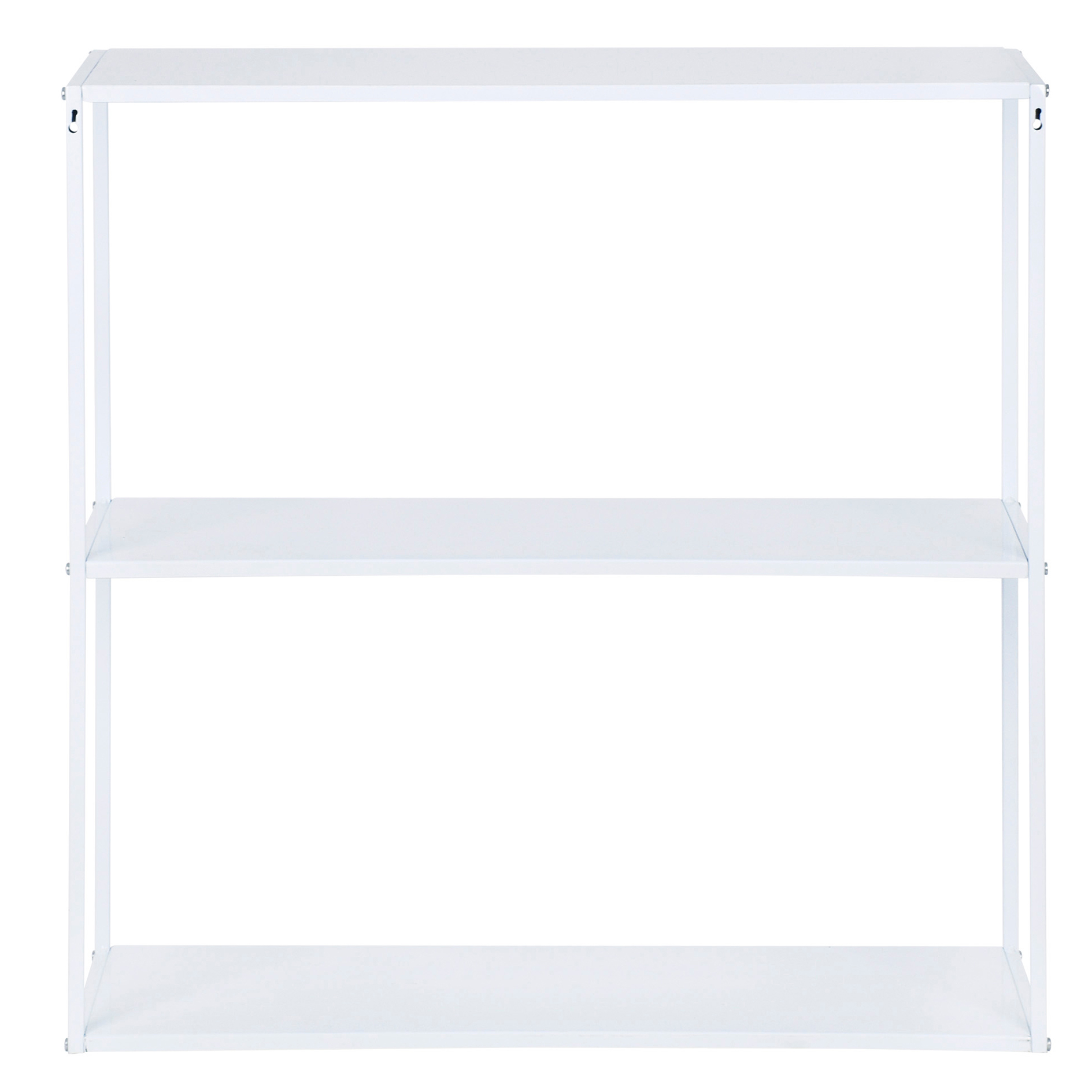 Konsolentisch - weiß - Metall - 80 cm hoch