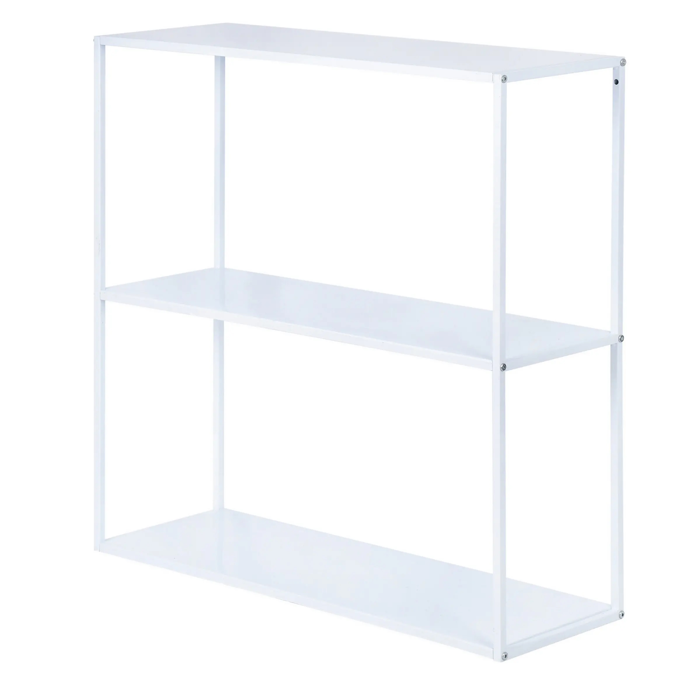 Konsolentisch - weiß - Metall - 80 cm hoch