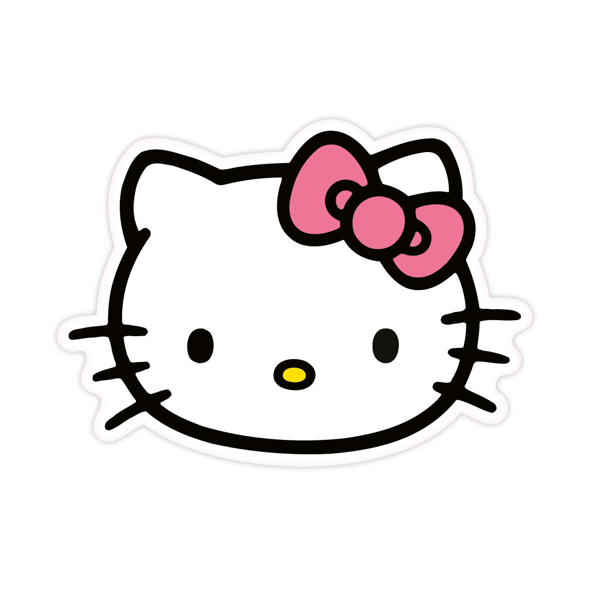 Konturenkissen HELLO KITTY - bunt - 26x36 cm