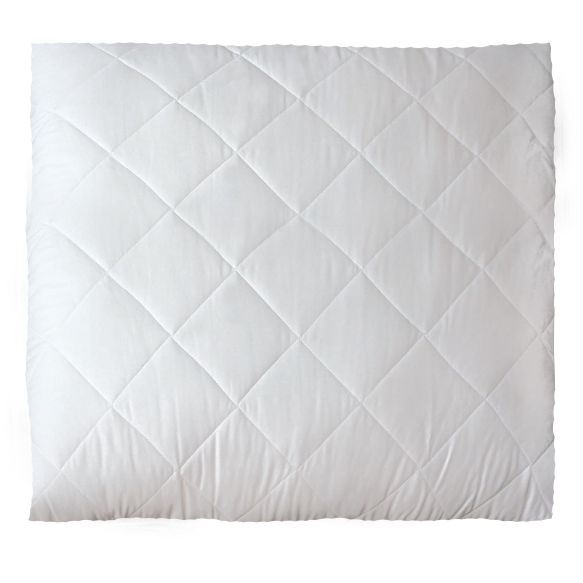 Kopfkissen - weiß - Microfaser - 80x80 cm