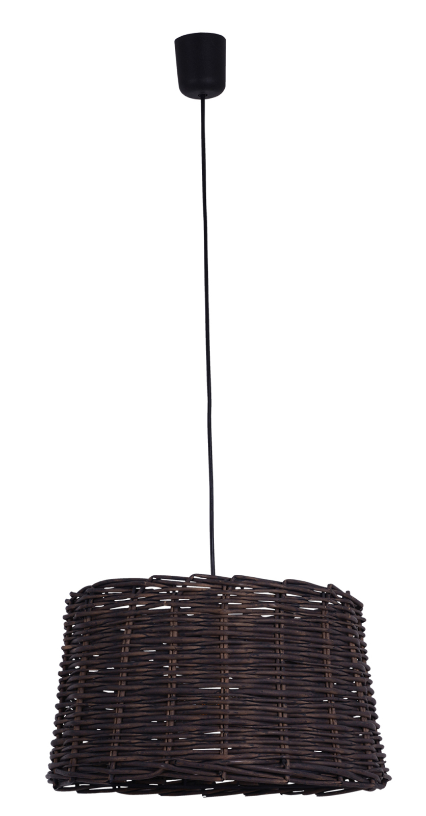 Korb-Pendelleuchte BASKET - braun - Ø 38 cm
