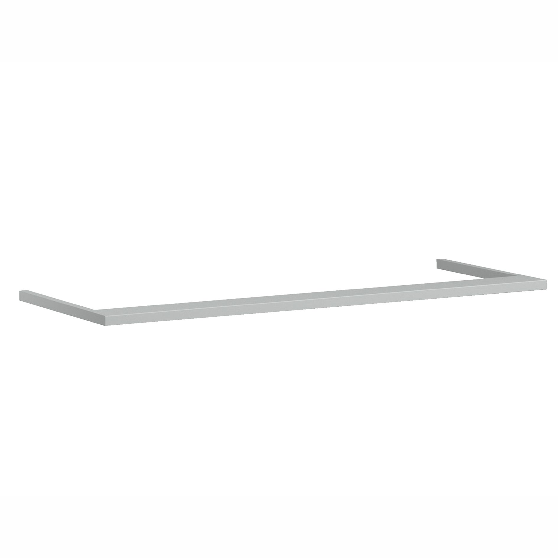 Kranzblende - seidengrau - 91 cm