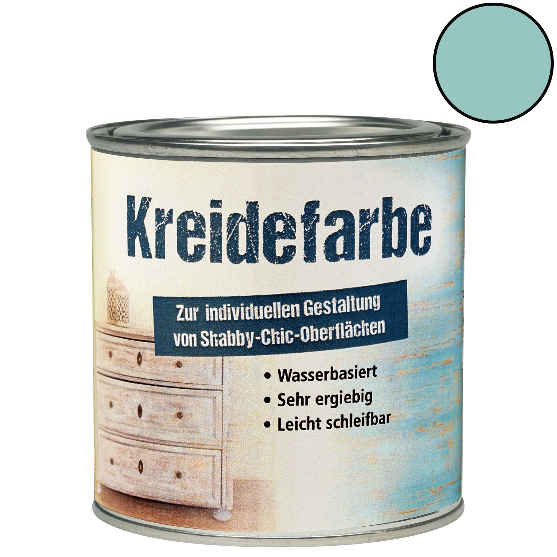Kreidefarbe - mint - 375 ml
