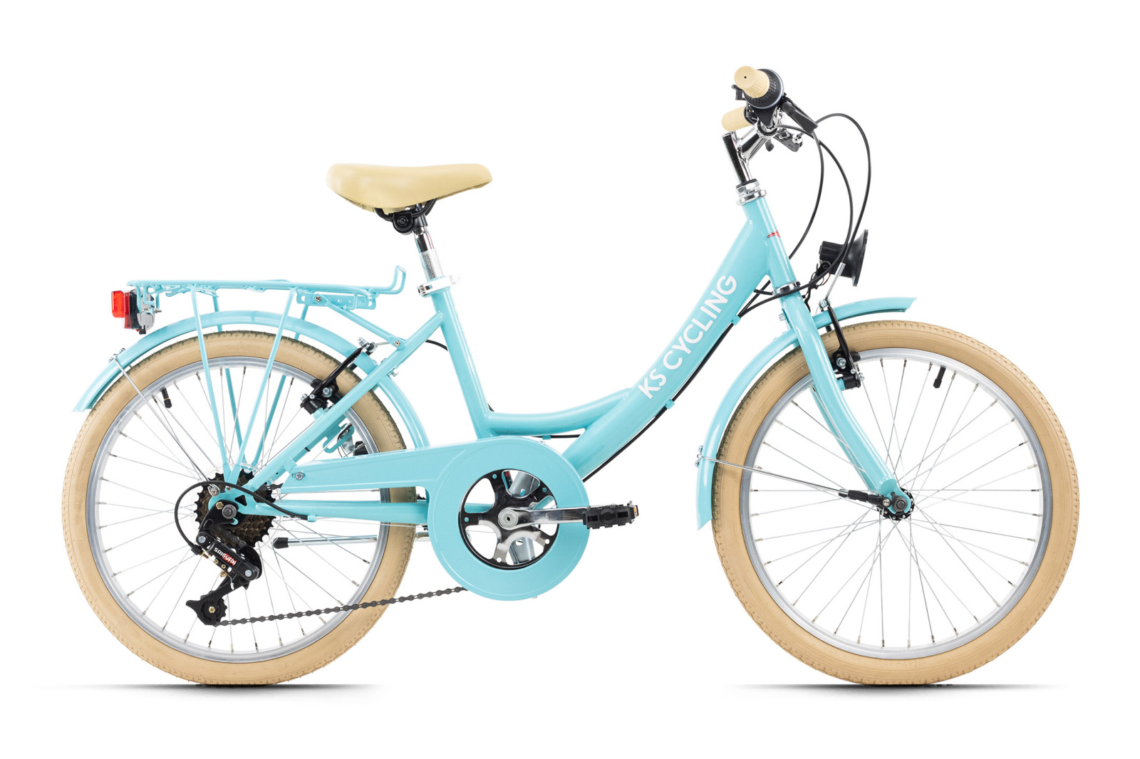KS Cycling Kinderfahrrad BALLOON 20'' - blau - 34 cm Rahmenhöhe