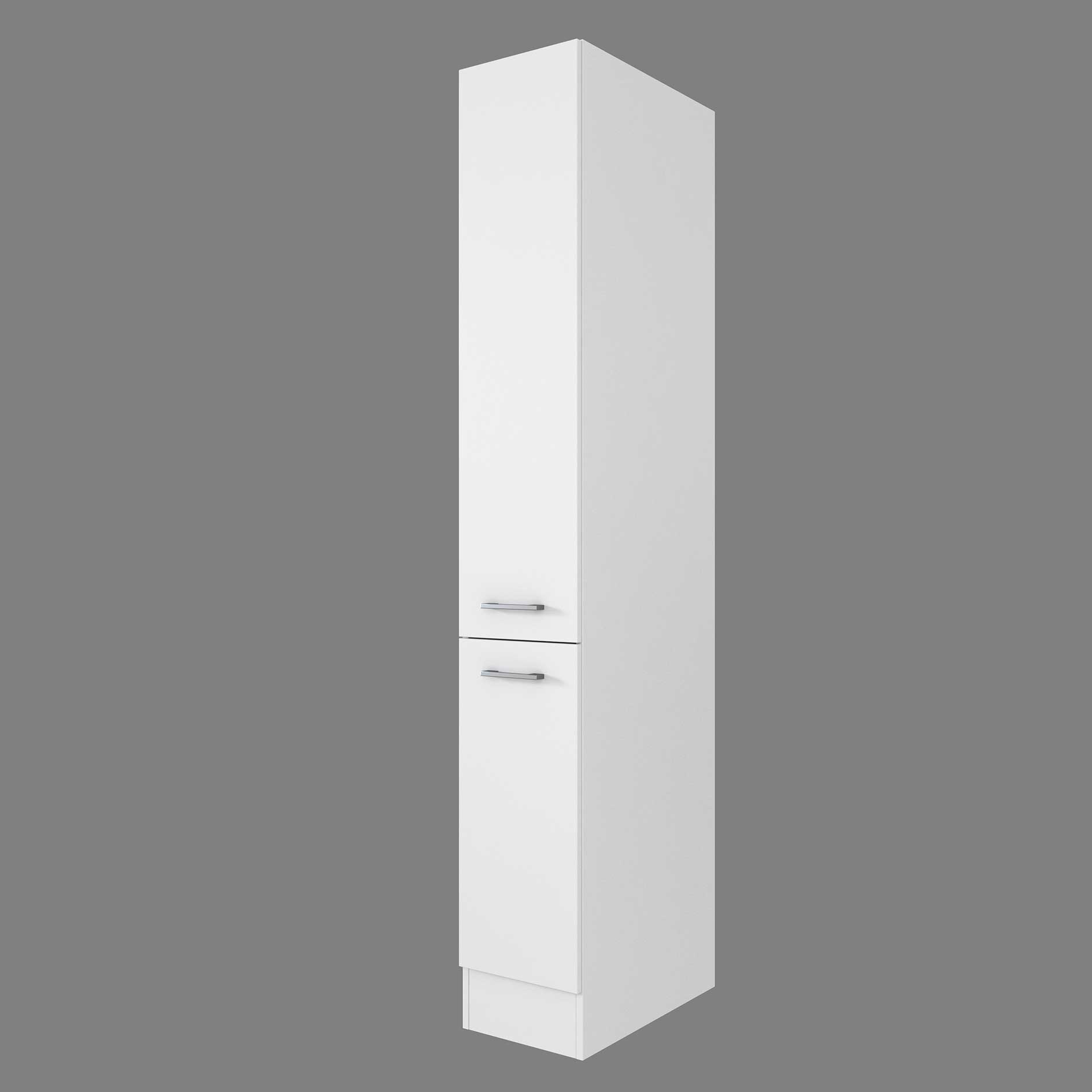 Küchenblock LUCCA - weiß-Caledonia - mit Einbauspüle - 240 cm