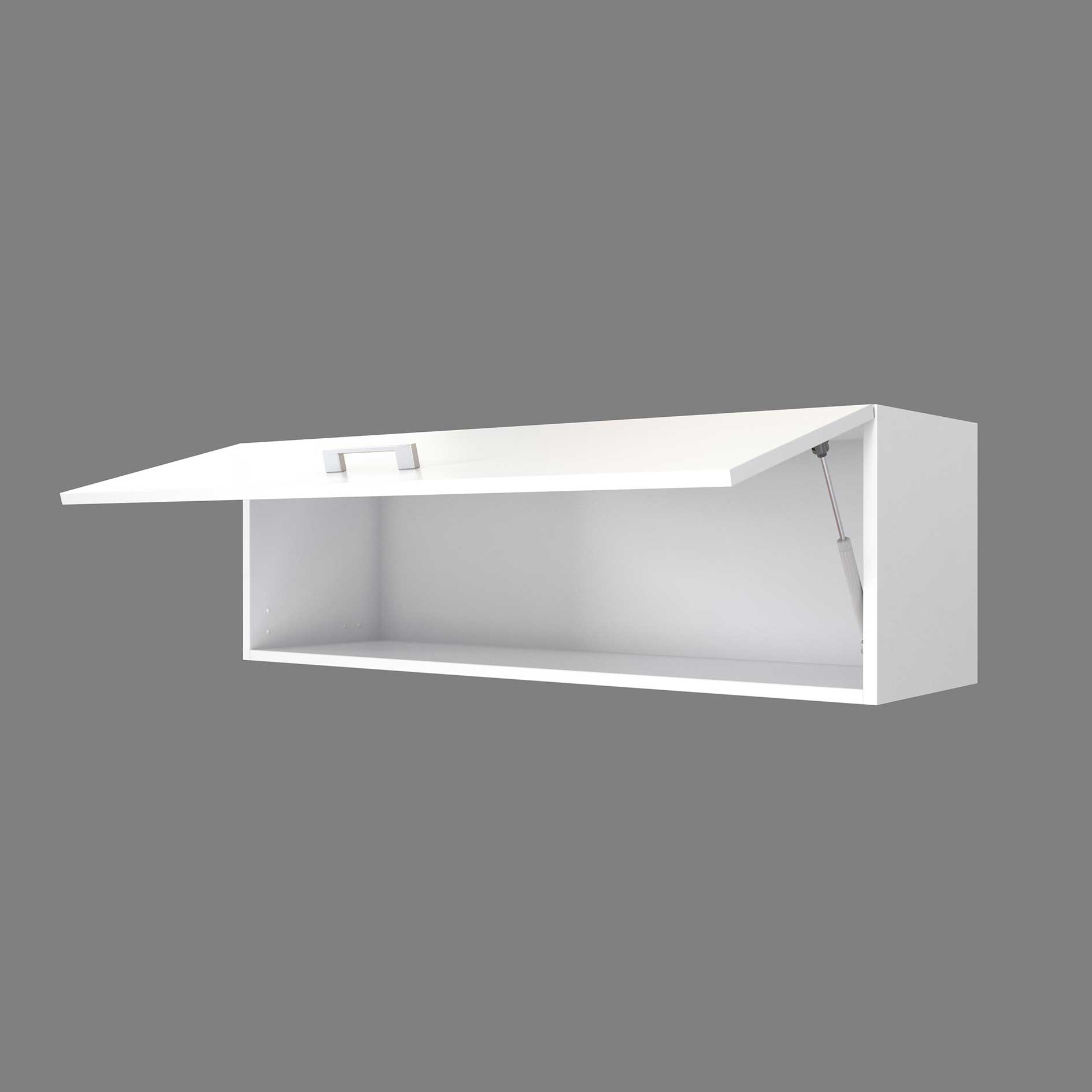 Küchenblock LUCCA - weiß-Caledonia - mit Einbauspüle - 240 cm