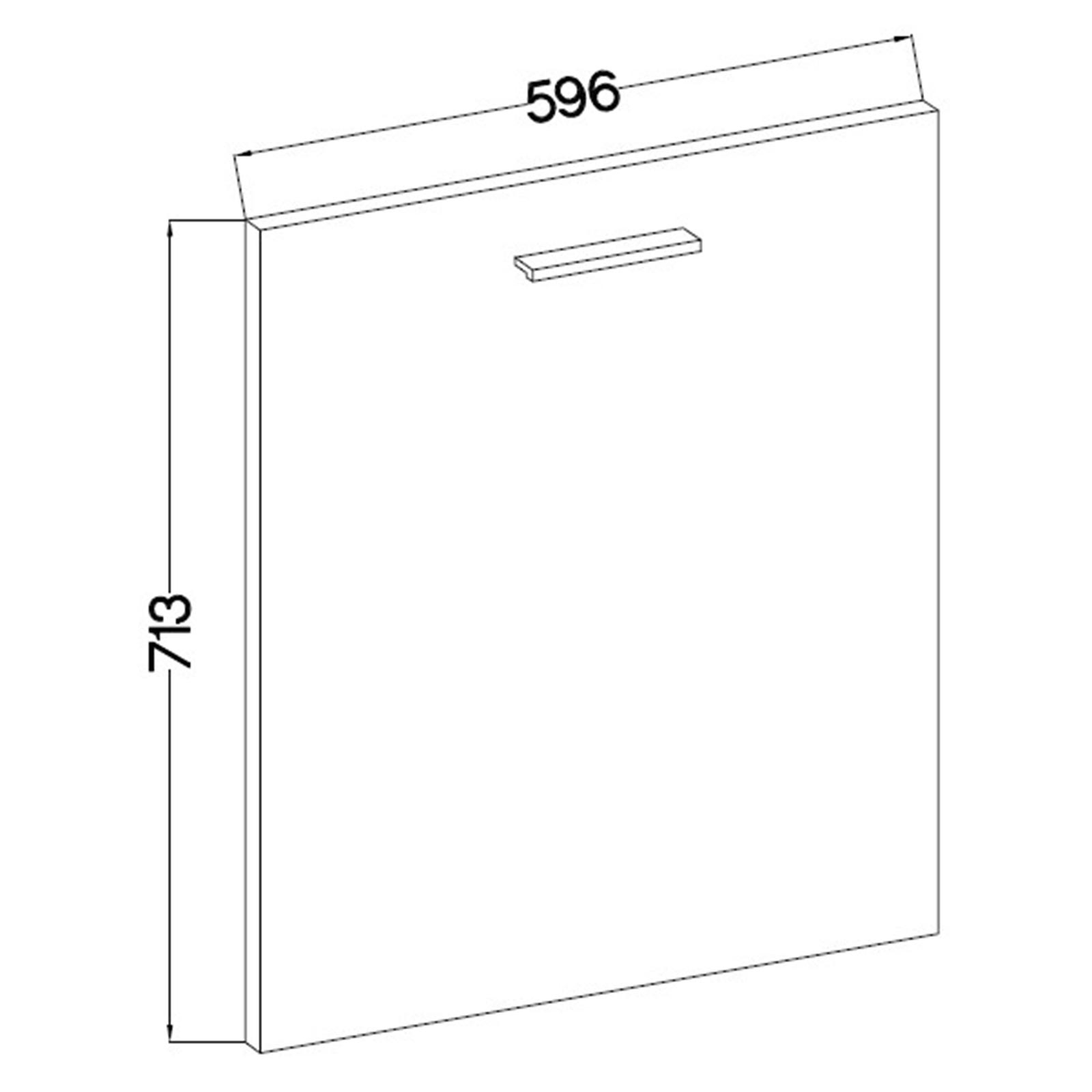 Küchenblock - schwarz matt - Eiche Artisan - 280 cm