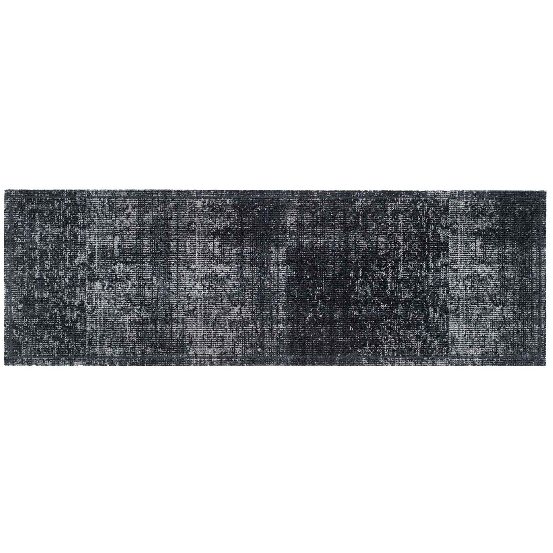 Küchenläufer VELVET - anthrazit - 50x150 cm