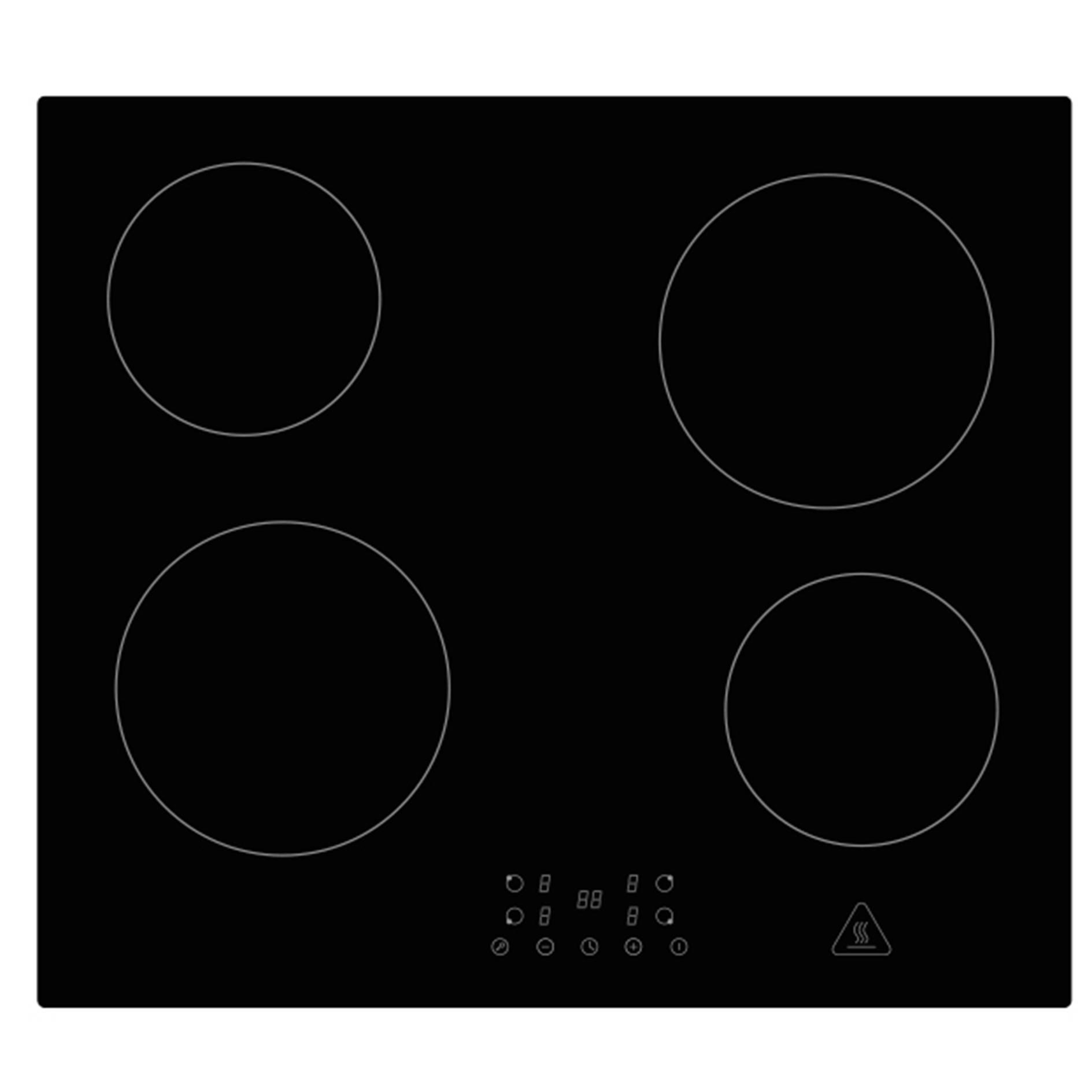 Küchenzeile TURIN - schwarz matt Woodprint - Artisan Eiche - mit E-Geräten - Edelstahlspüle - 340 cm
