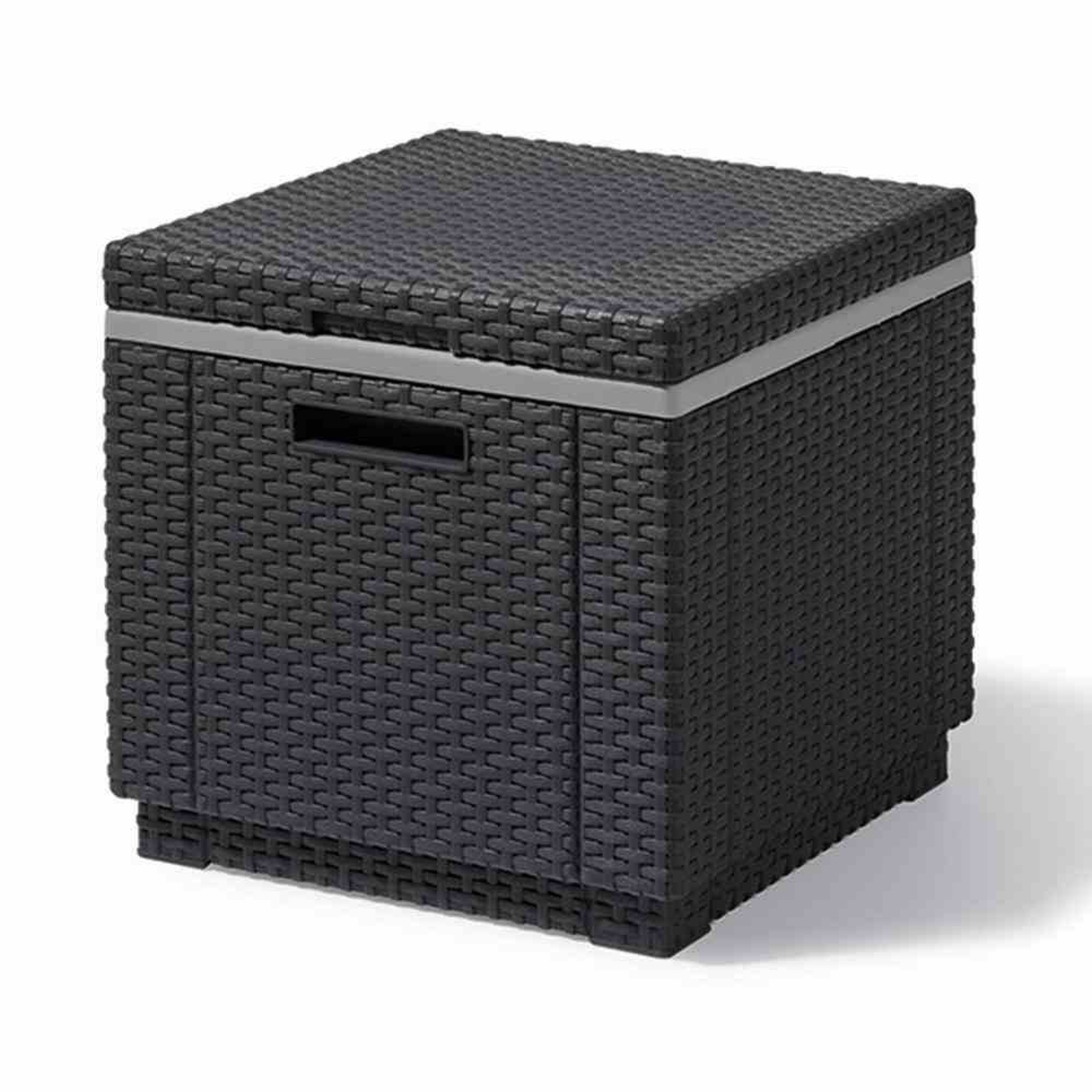 Kühlbox ICE-CUBE - graphit - mit Tragegriffen