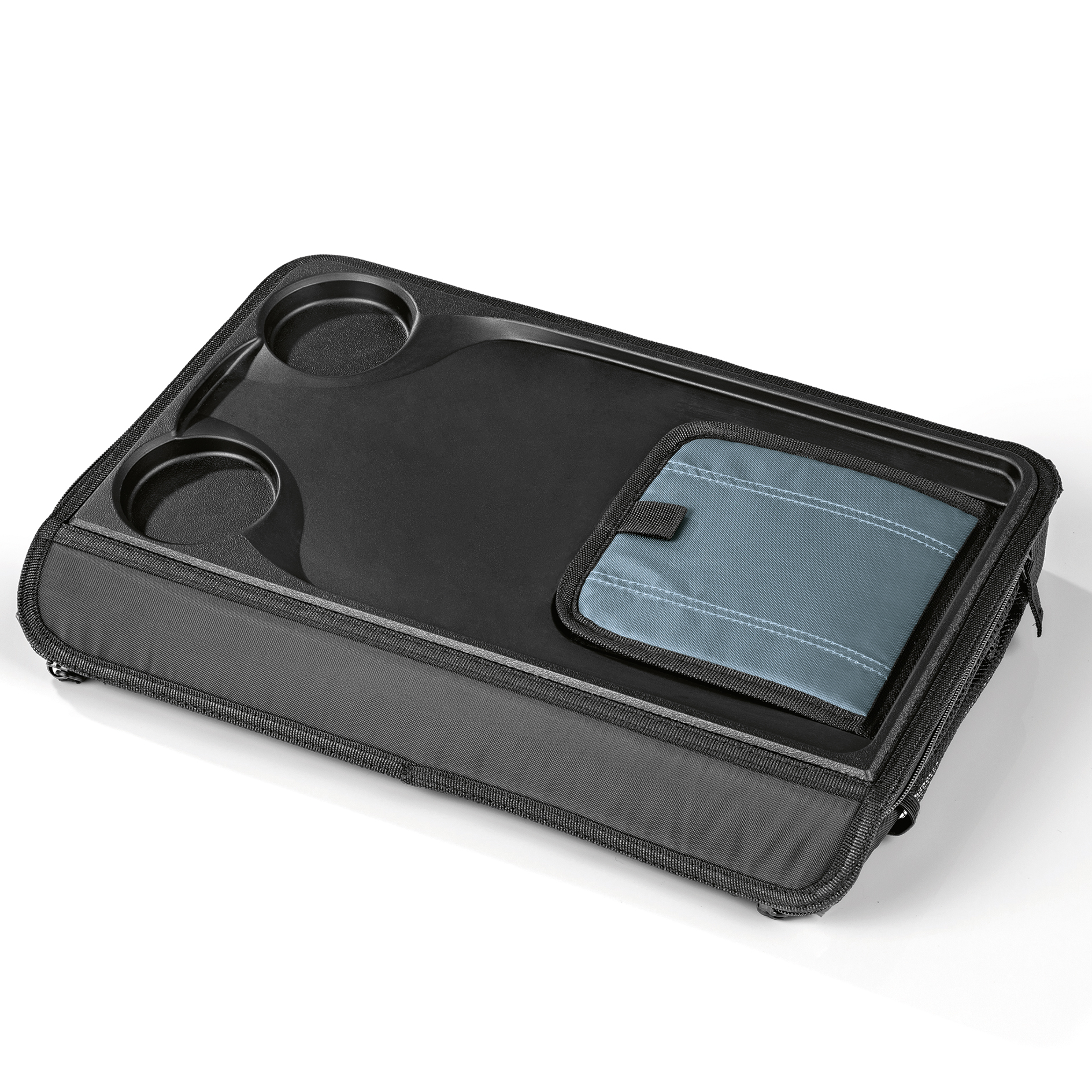 Kühltasche - schwarz-dunkelblau - faltbar - 30 Liter 