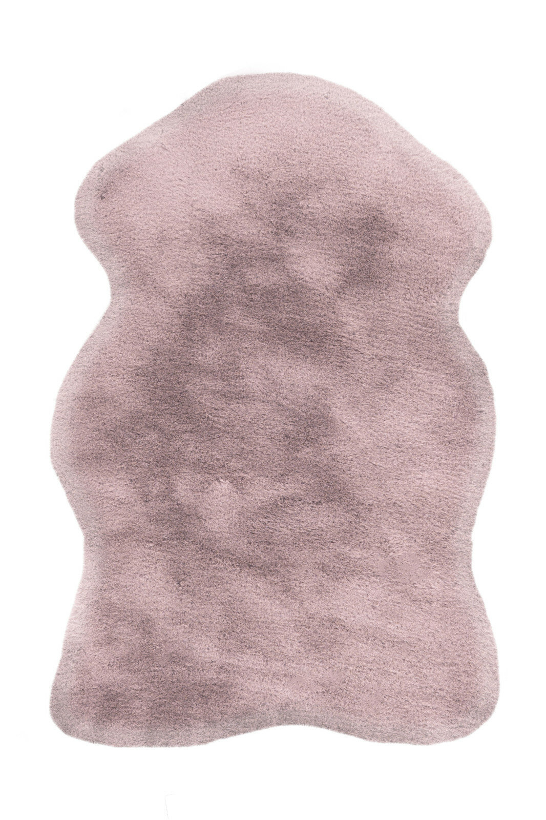 Kunstfell - Kaninchenfell-Haptik - rosa - 60x90 cm