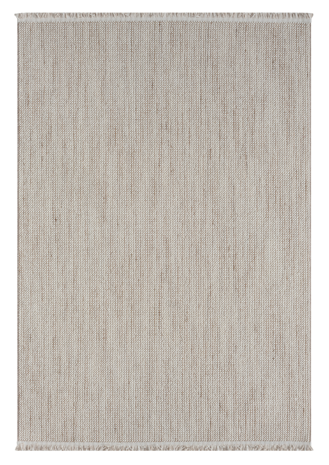 Kurzflorteppich AVA - beige - 160x230 cm