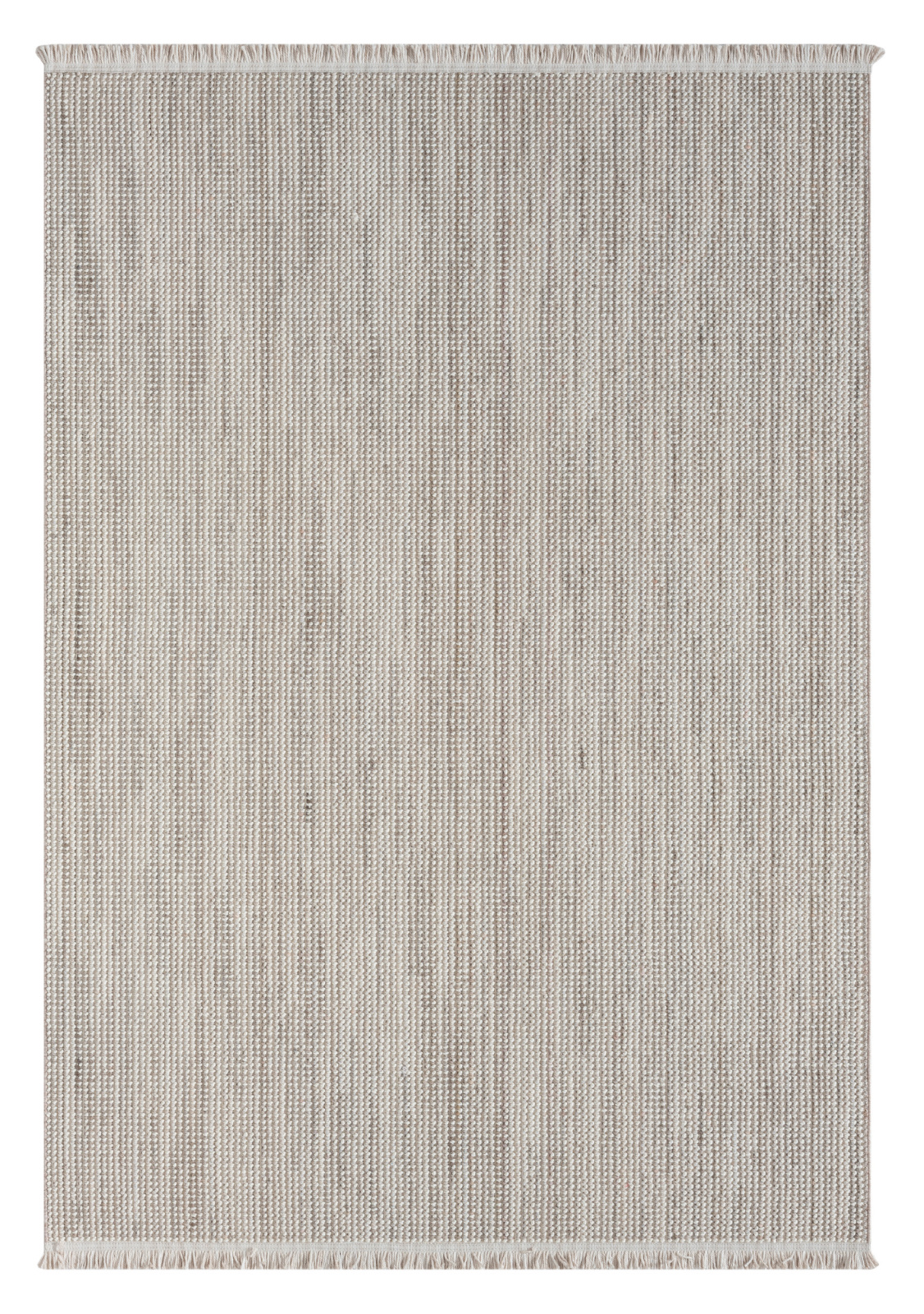 Kurzflorteppich AVA - beige - 160x230 cm