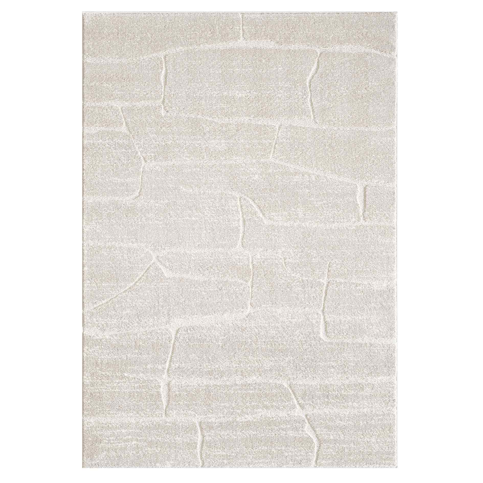 Kurzflorteppich - beige - Jute - 80x150 cm