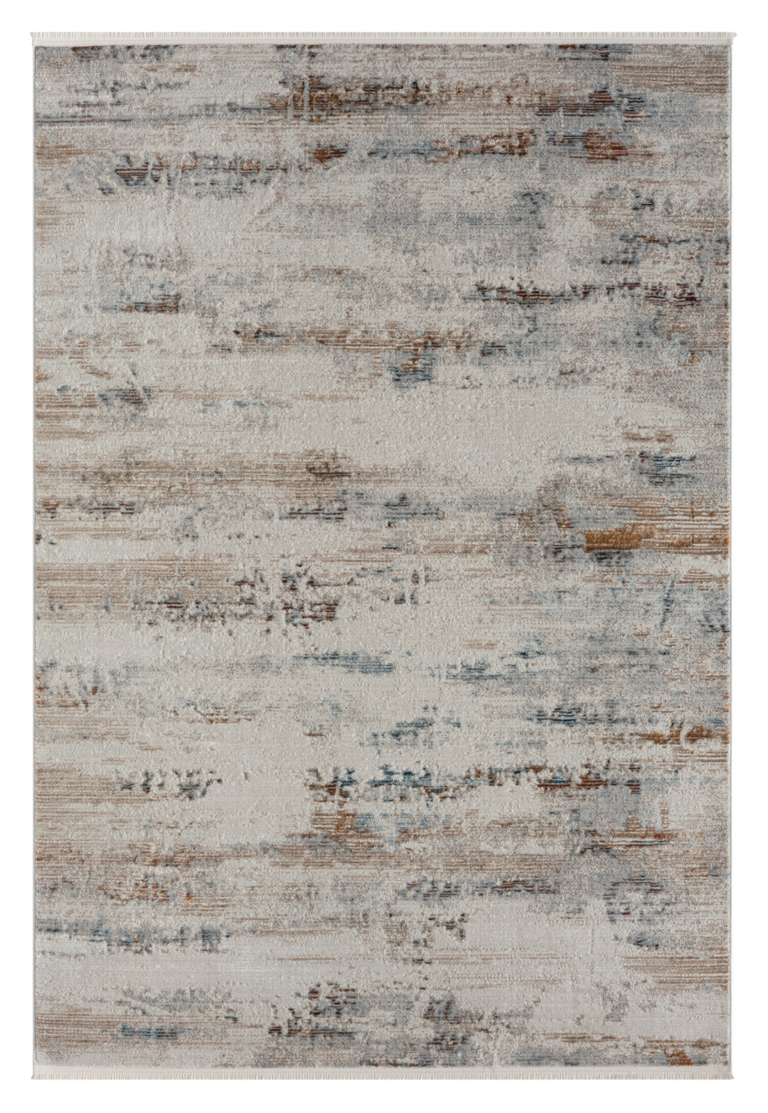 Kurzflorteppich ESME - grau-beige - 160x230 cm